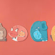 Londji Mama Jigsaw Fox And Elephant Pieces