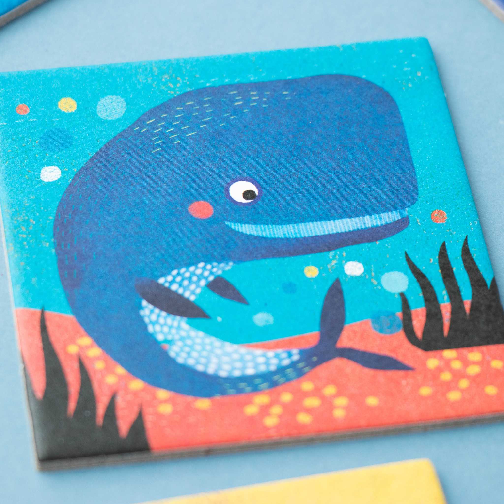 Londji Ocean Animals Memo Game Shark Card Detail