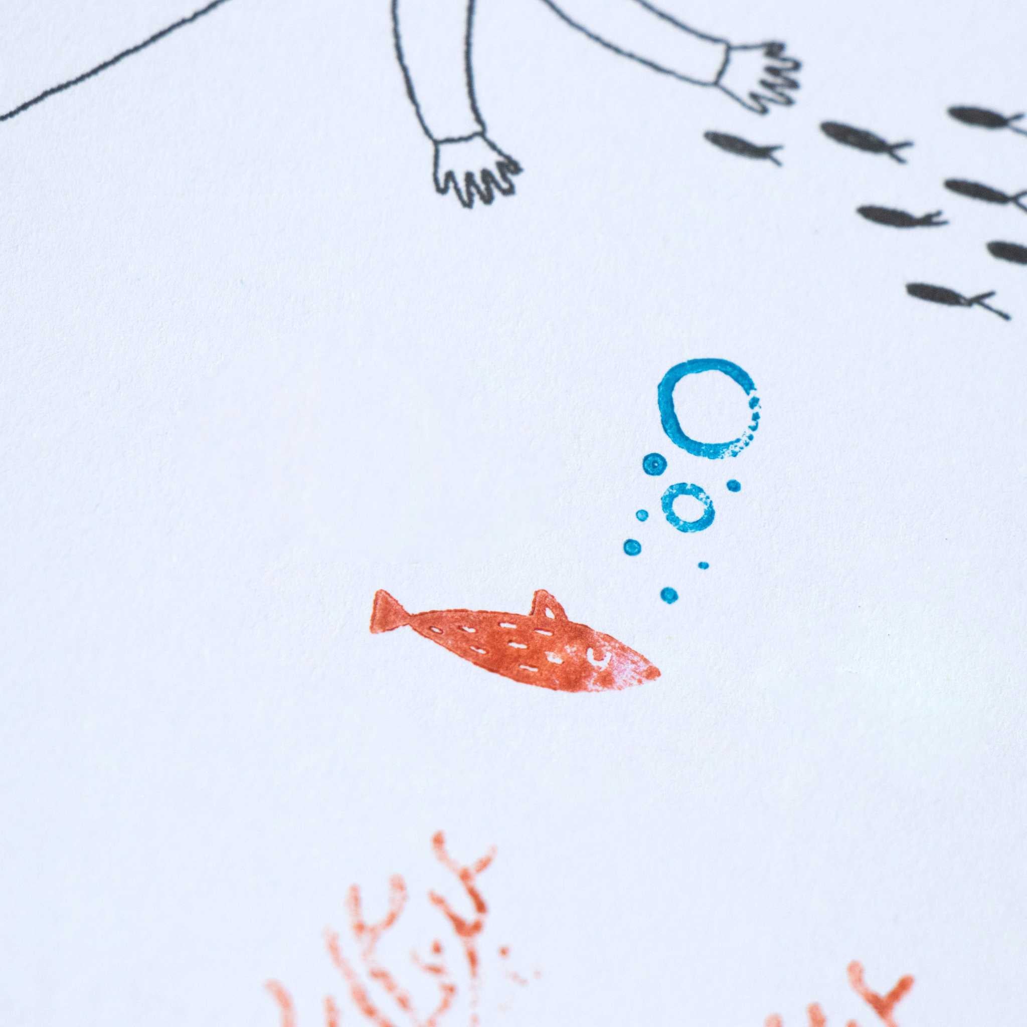 Londji Sea Stamps Arts & Crafts Activity - Stamps Design