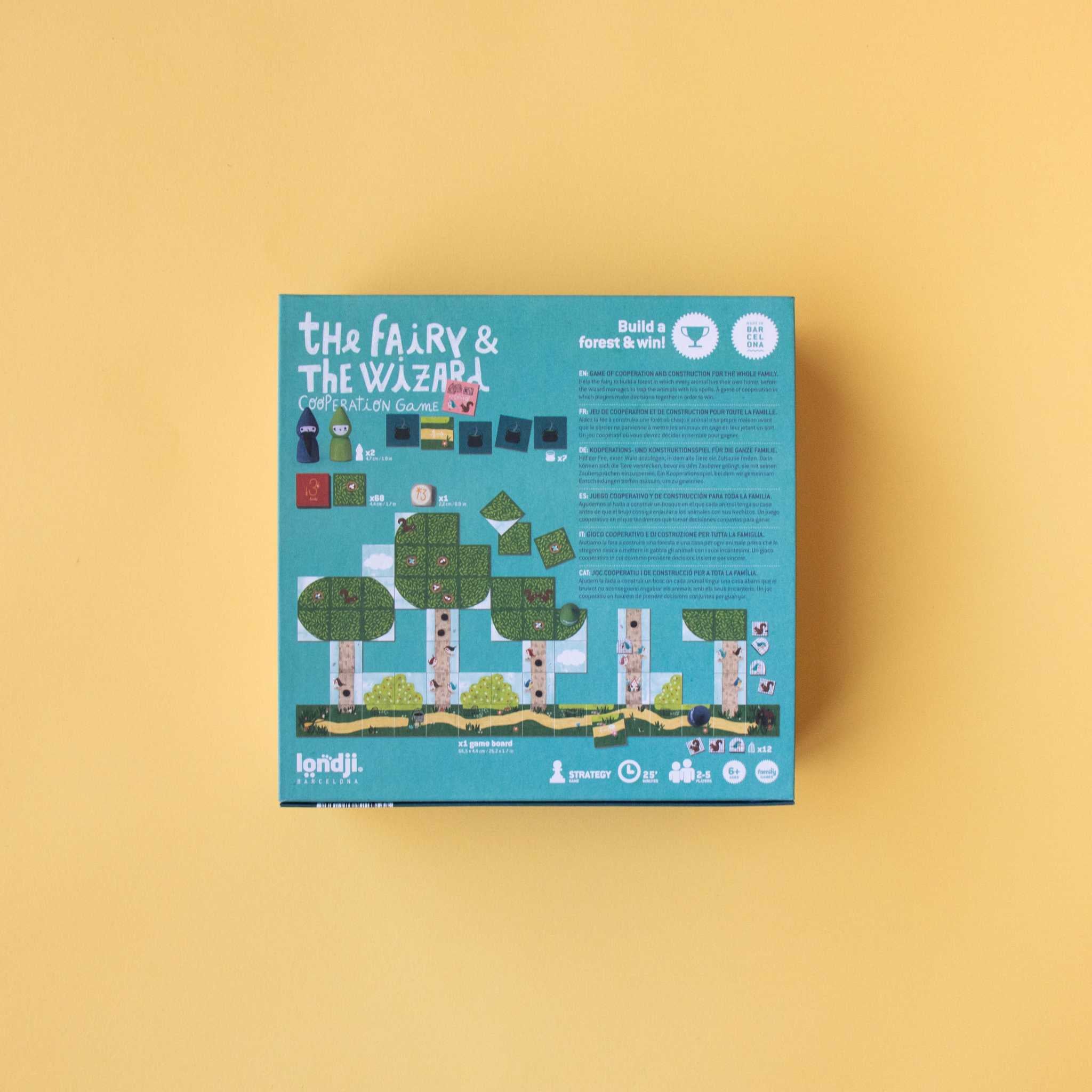 Londji The Fairy And The Wizard Back Of Box