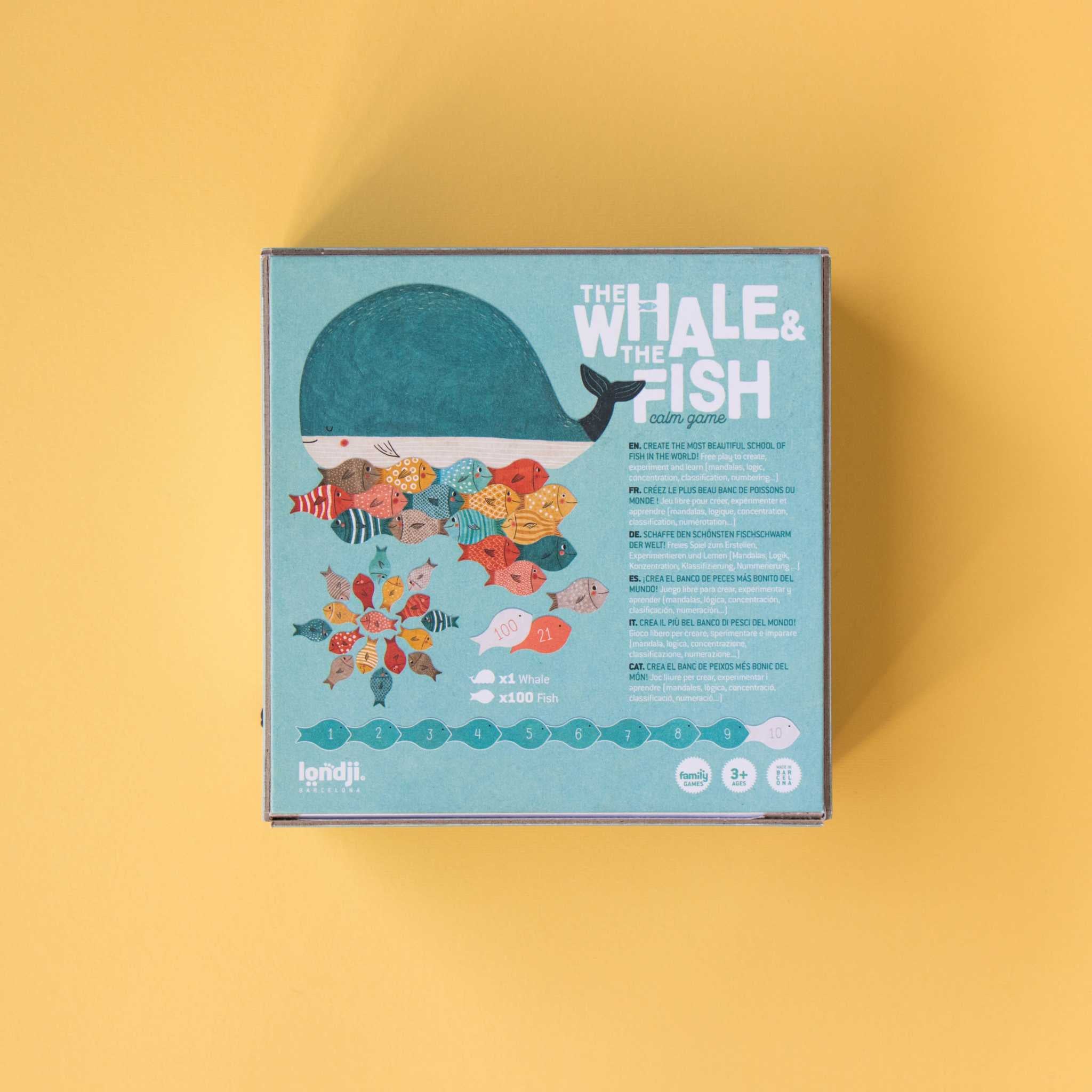 Londji The Whale And The Fish Game Back Of Box