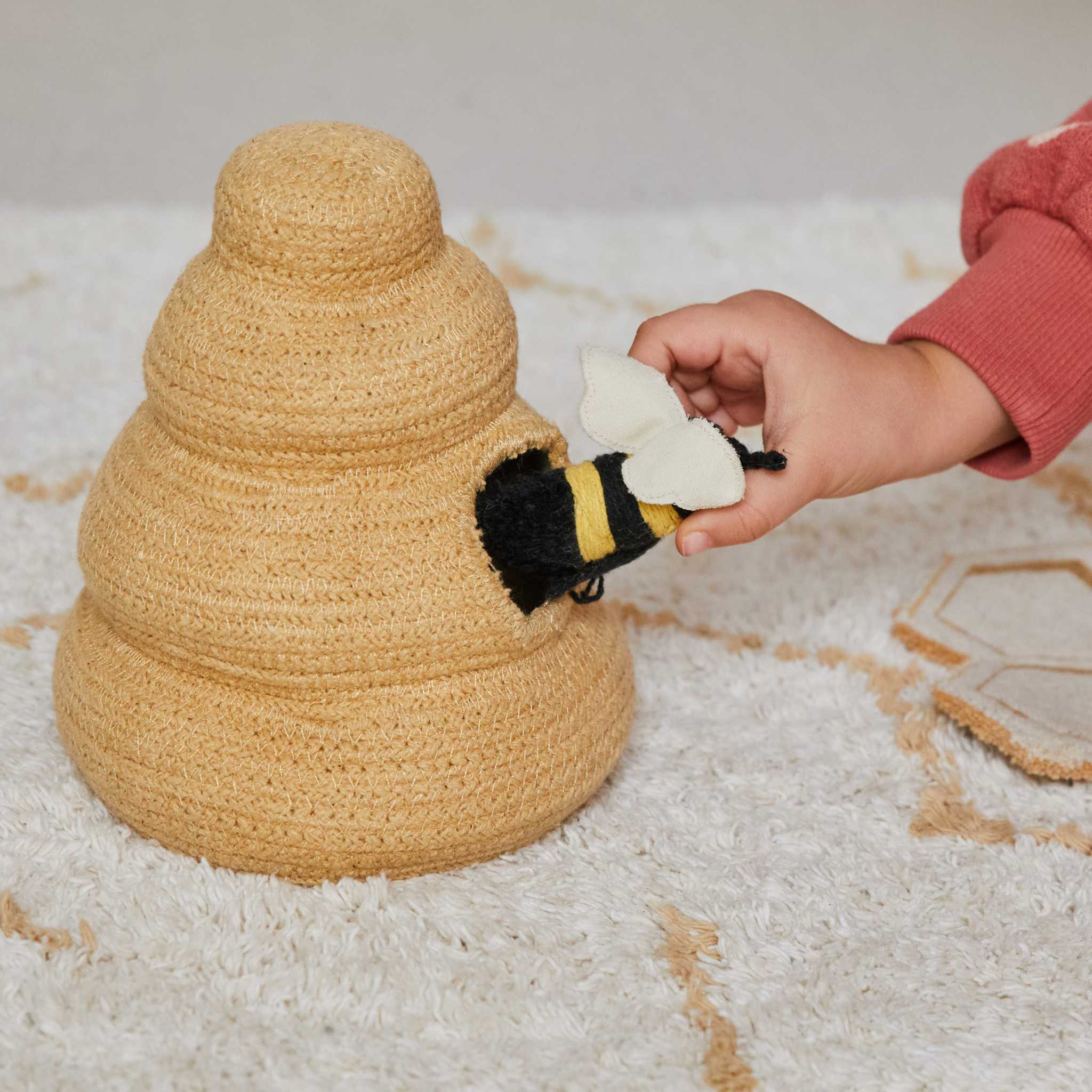 Lorena Canals Washable Rug Pollination Bee & Hive