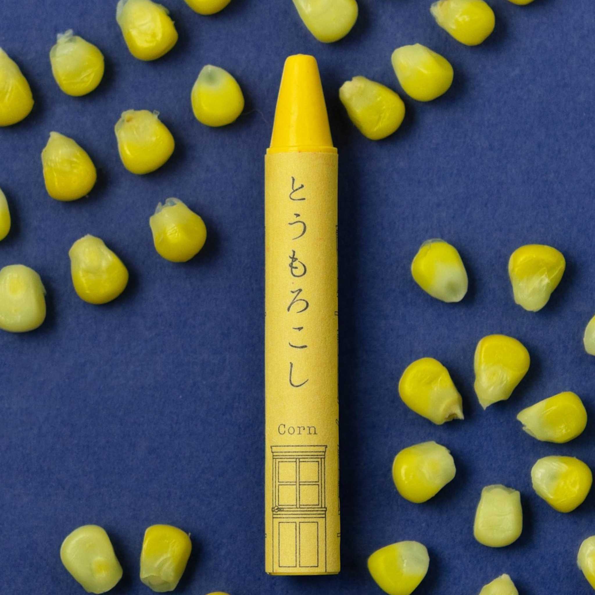 Mizuiro Vegtable Crayons - 10 Pack Yellow Crayon
