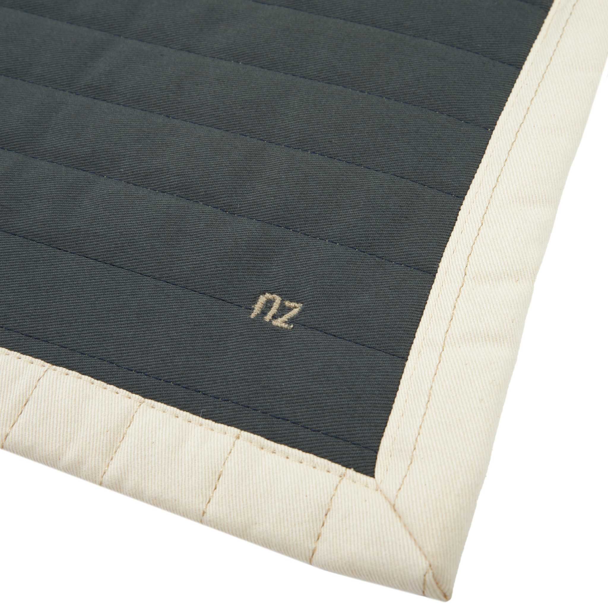 Nododinoz Landscape Quilted Blanket Corner Material Detail