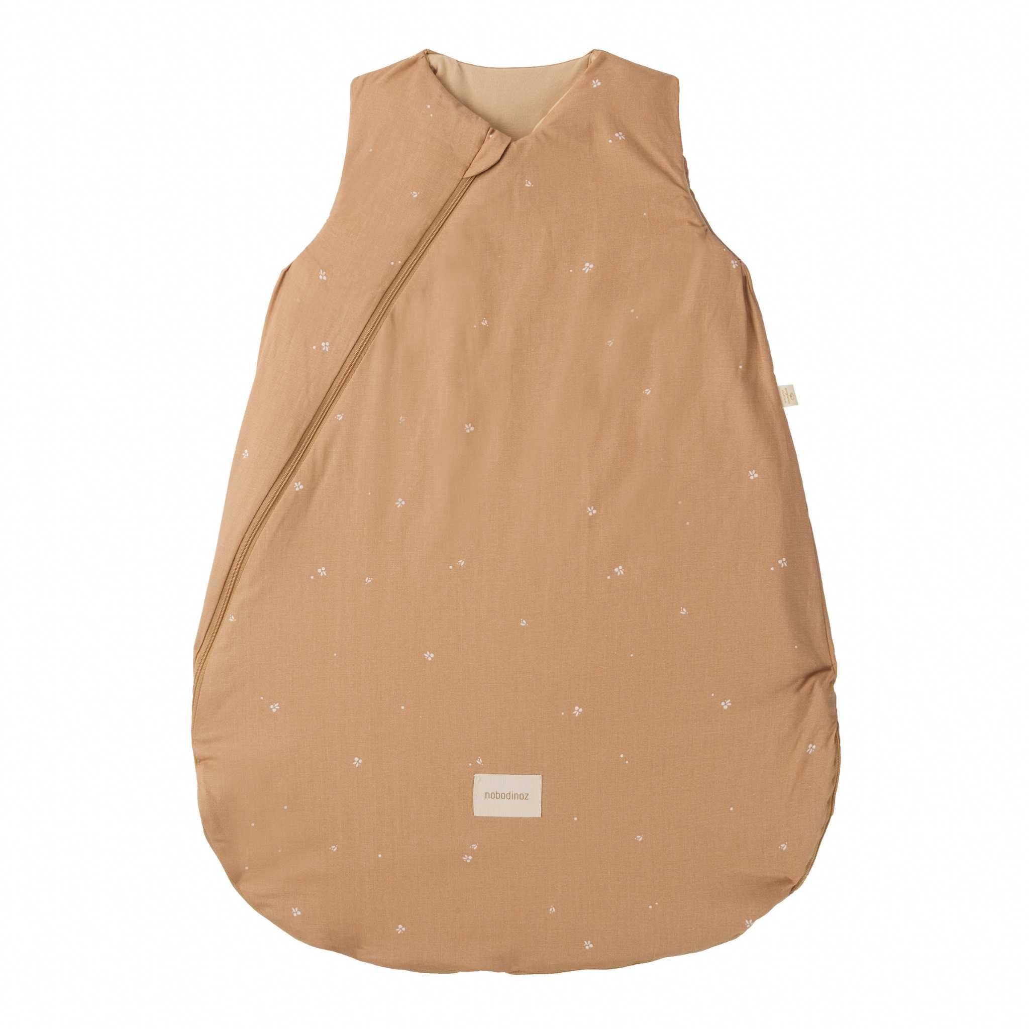 Nobodinoz Mid Warm Sleeping Bag - Blush Little Cherries - 0-6 Months