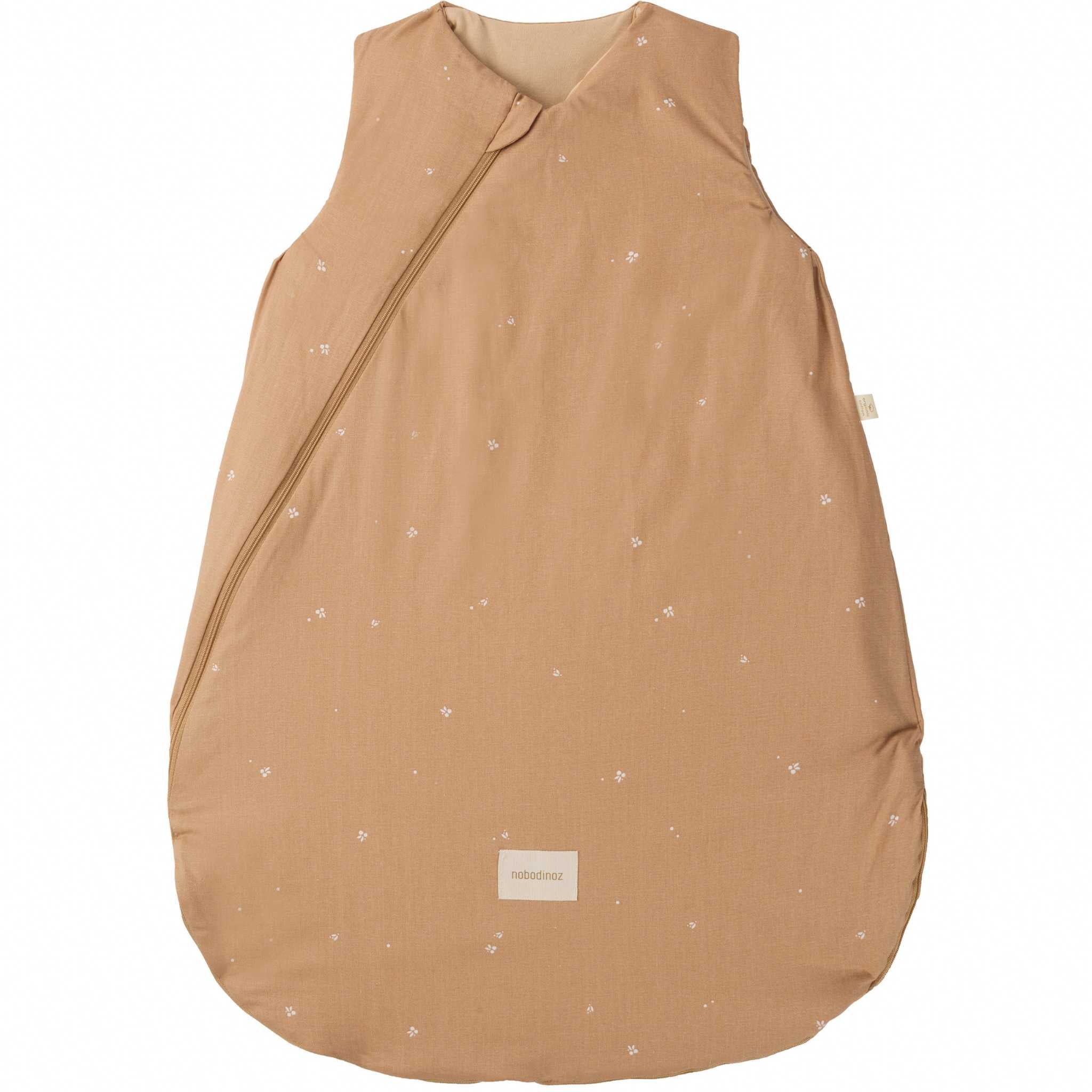 Nobodinoz Mid Warm Sleeping Bag - Blush Little Cherries - 6-18 Months