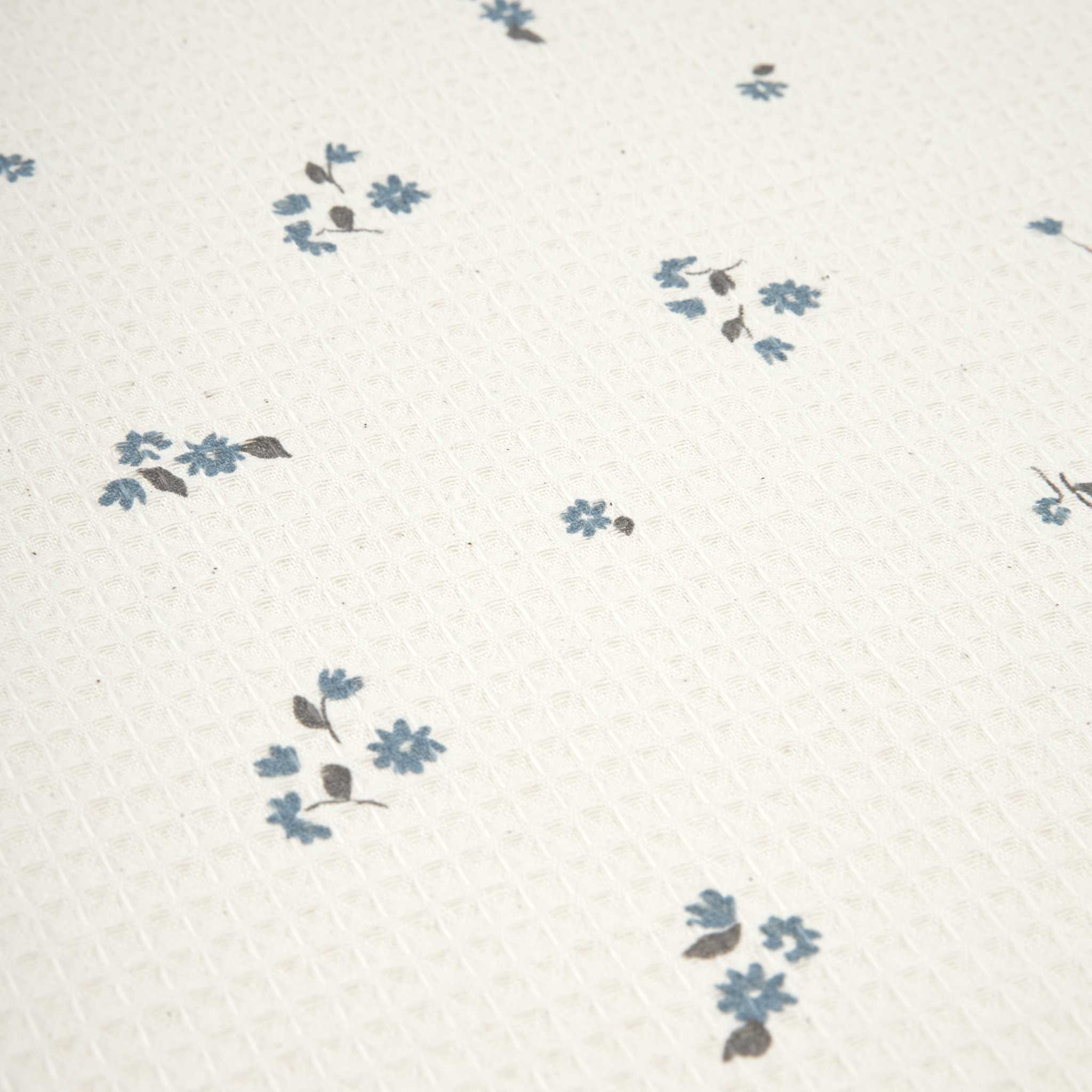 Close up Detail of Nobodinoz Mozart Changing Pad in Lily Blue
