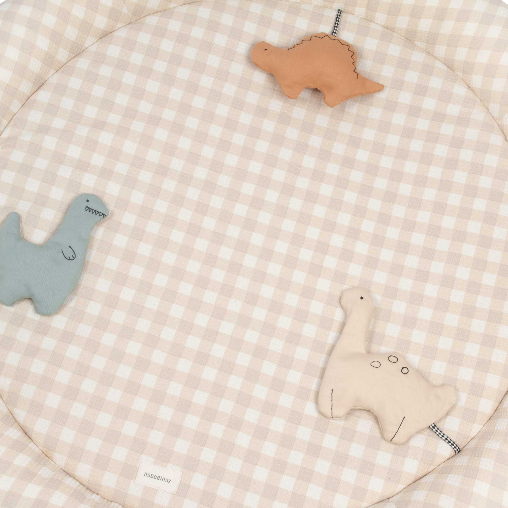 Nobodinoz Round Activity Nest Dinos - Up Close Toys