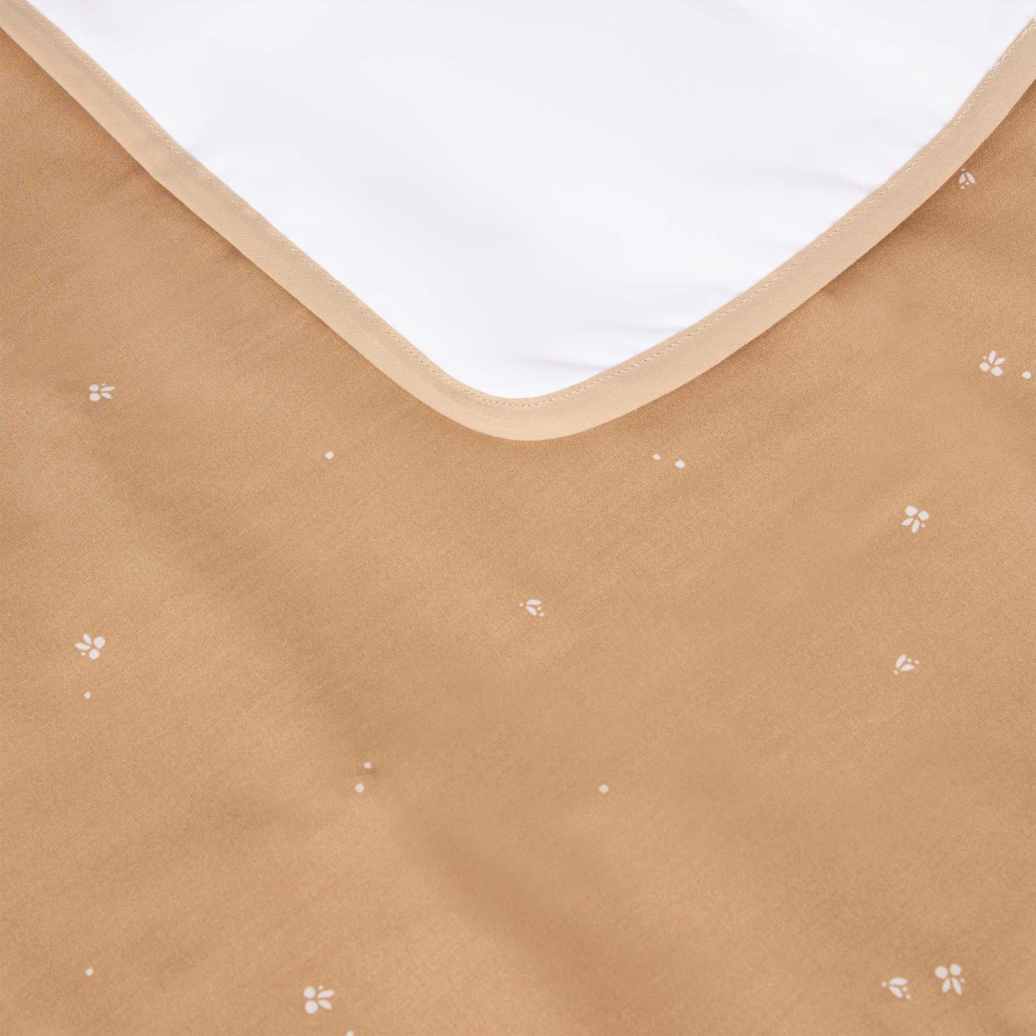 Nobodinoz Stories Changing Pad - Blush Little Cherries - Material Detail