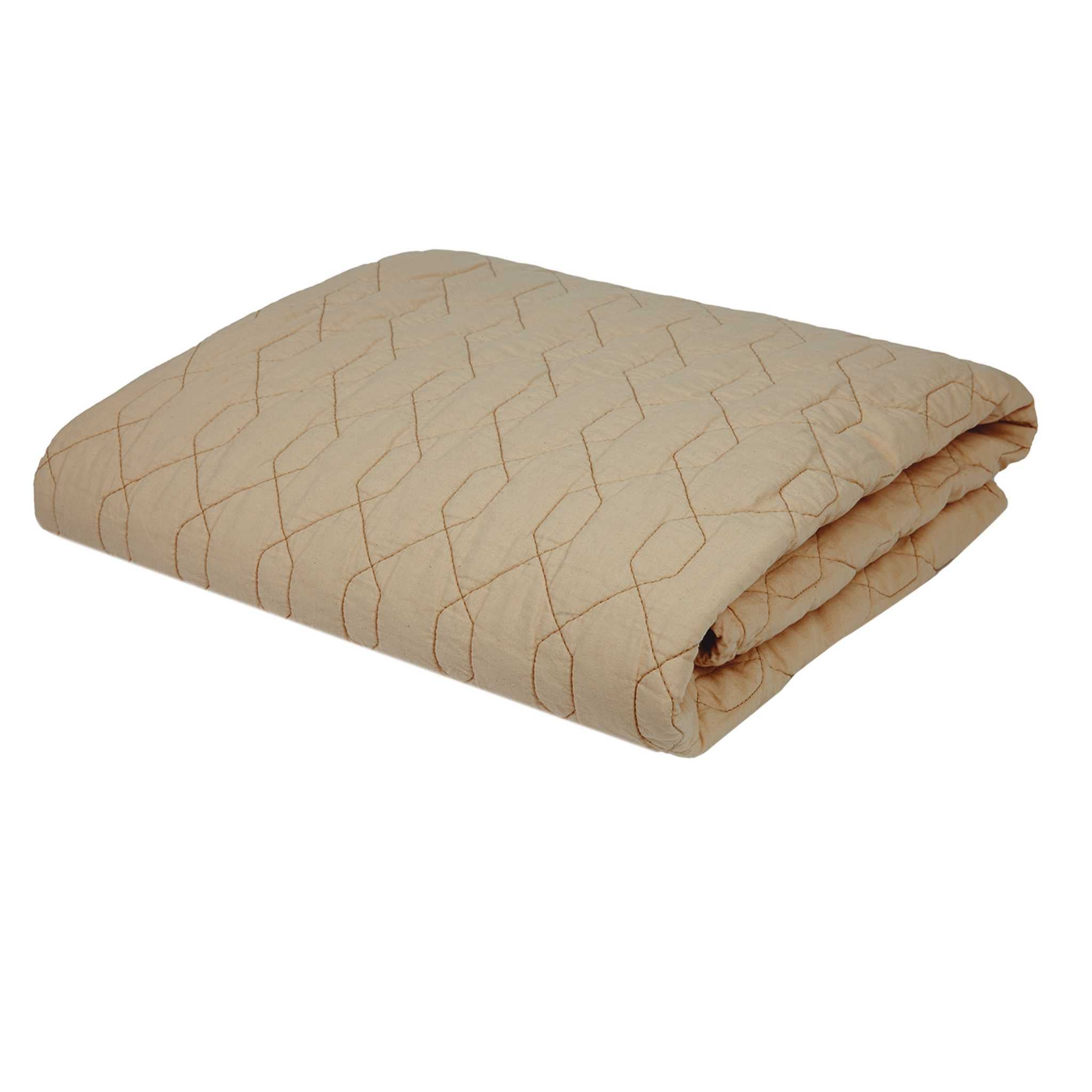 Nobodinoz Wabi Sabi Quilted Blanket Sesame - Main Image