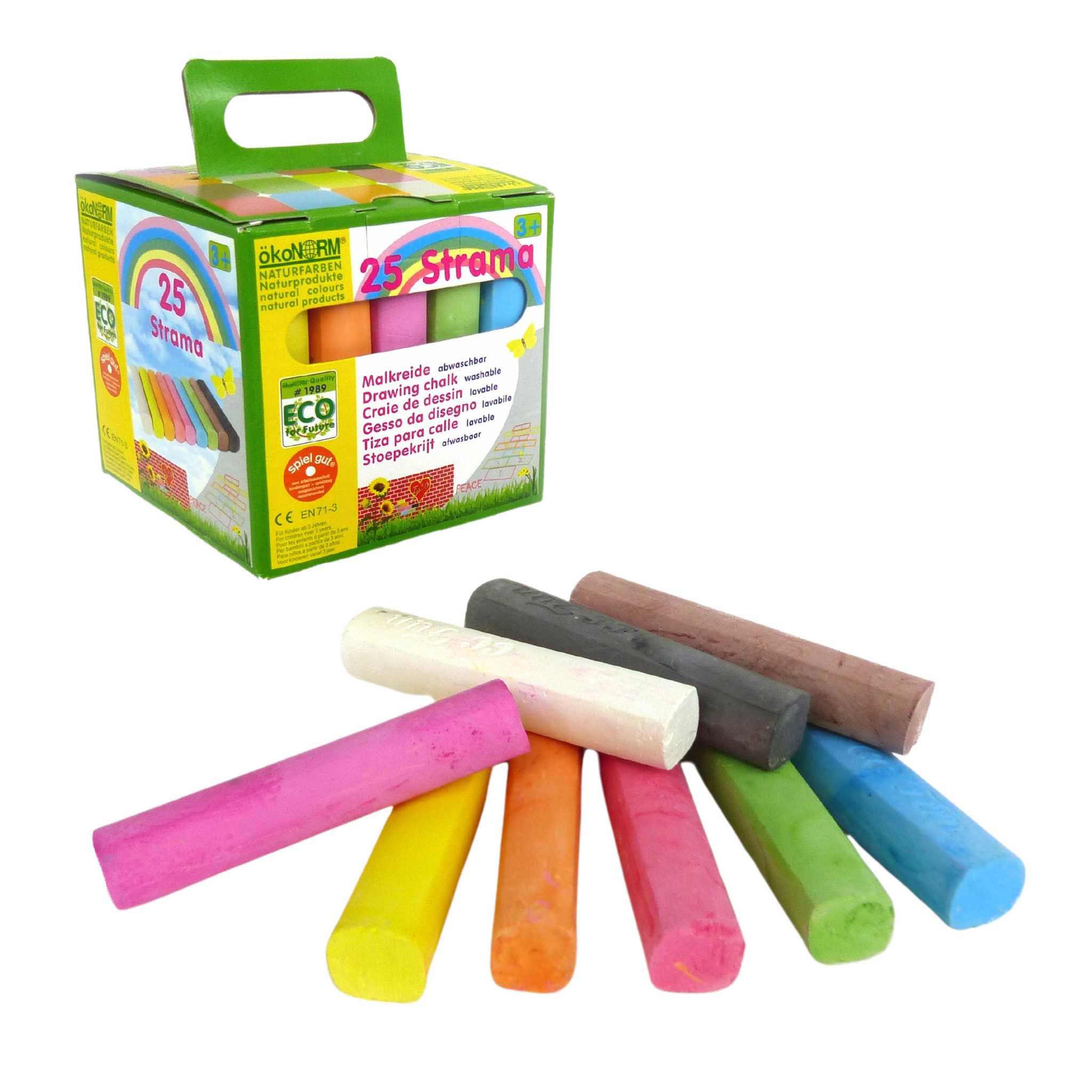 okoNORM drawing chalk - 25 pieces