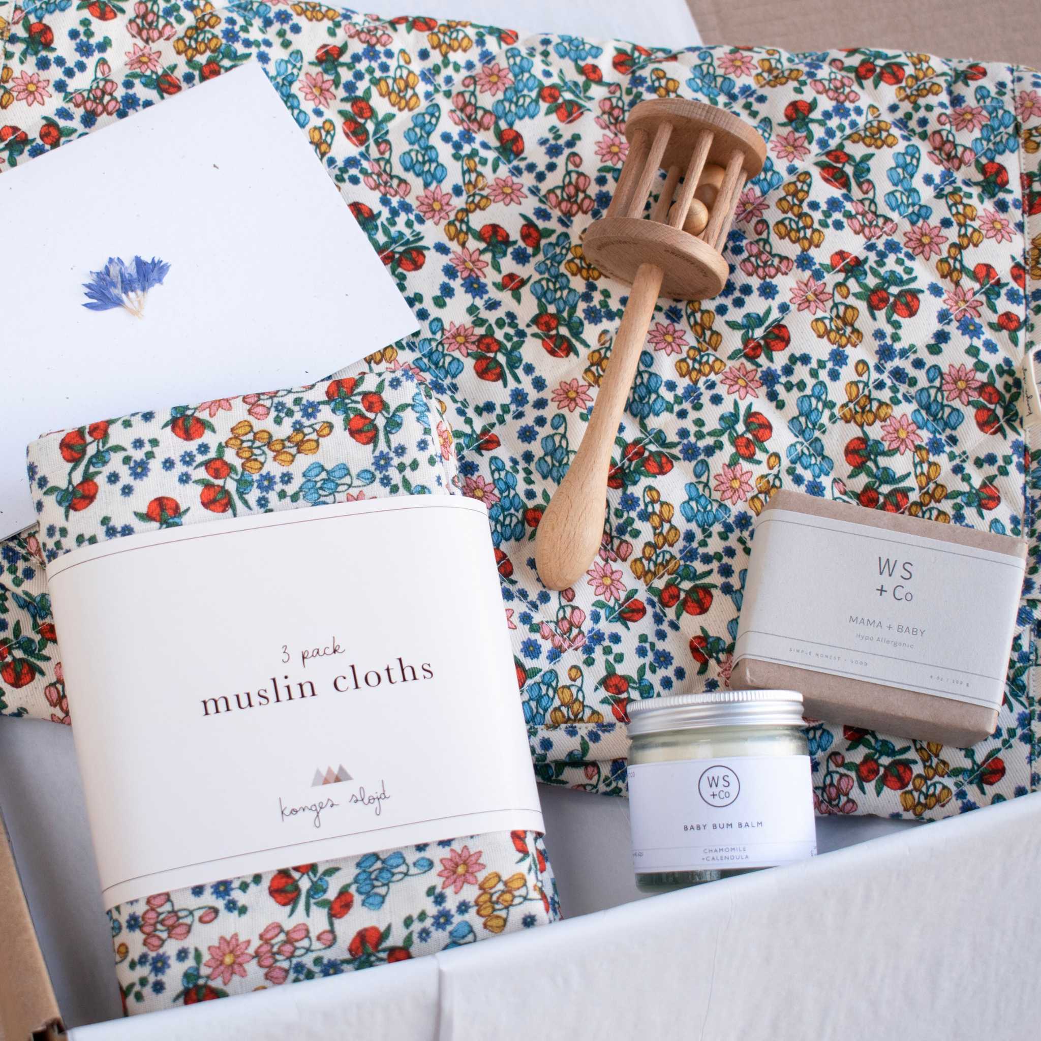 Baby Changing Gift Box - Close Up