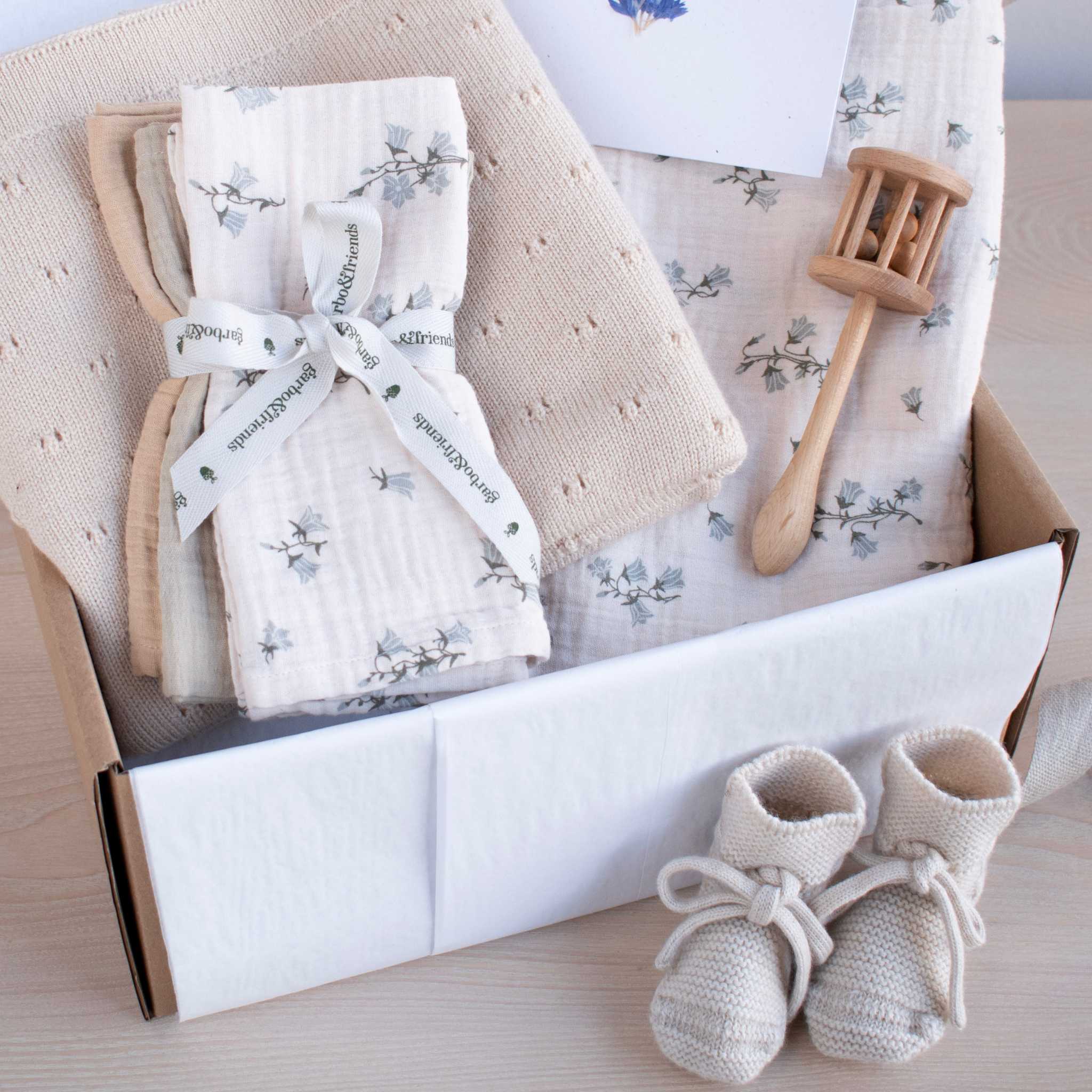 Baby Merino Wool Gift Box - Close Up