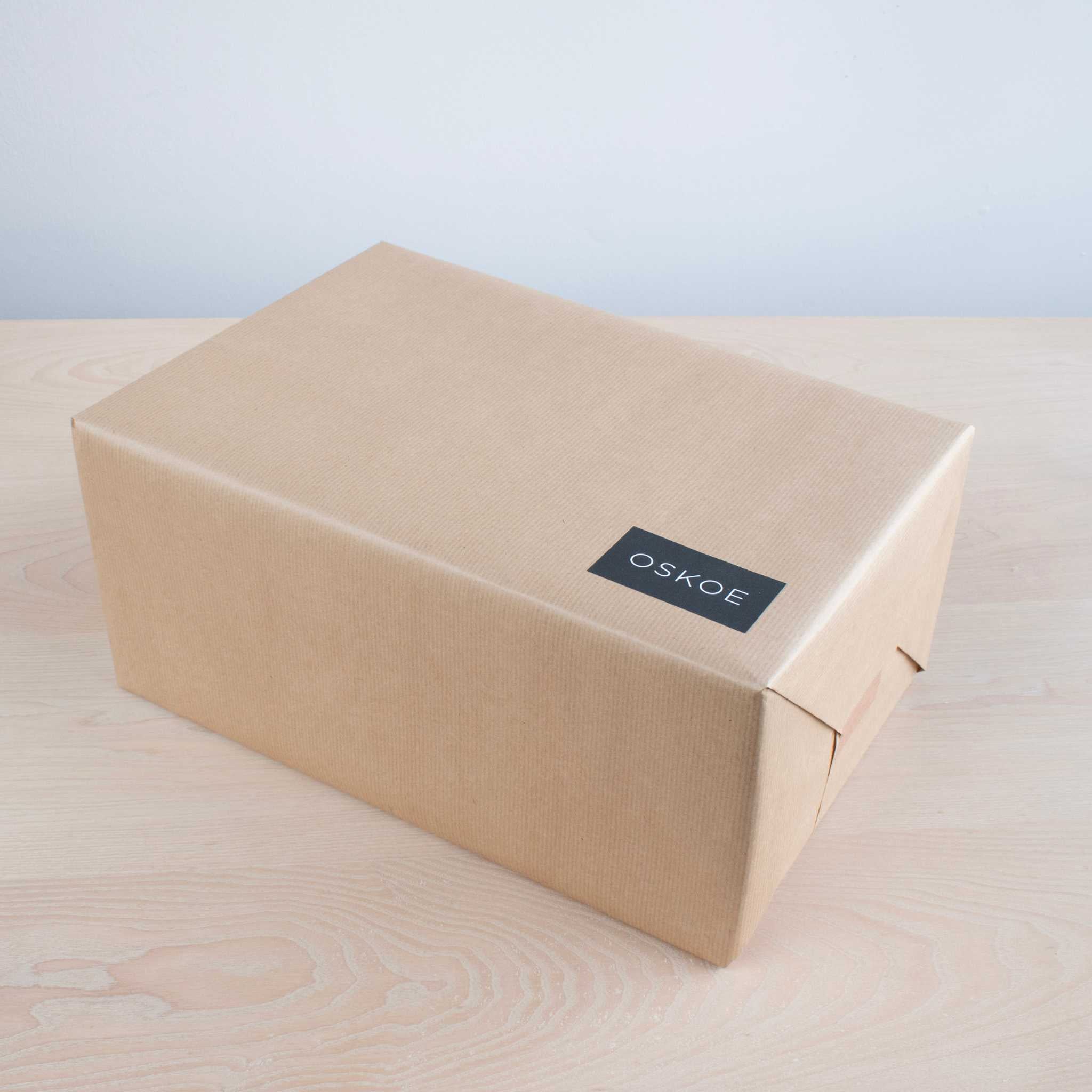 Oskoe Little Rabbit Gift Box - Wrapped in Kraft Paper