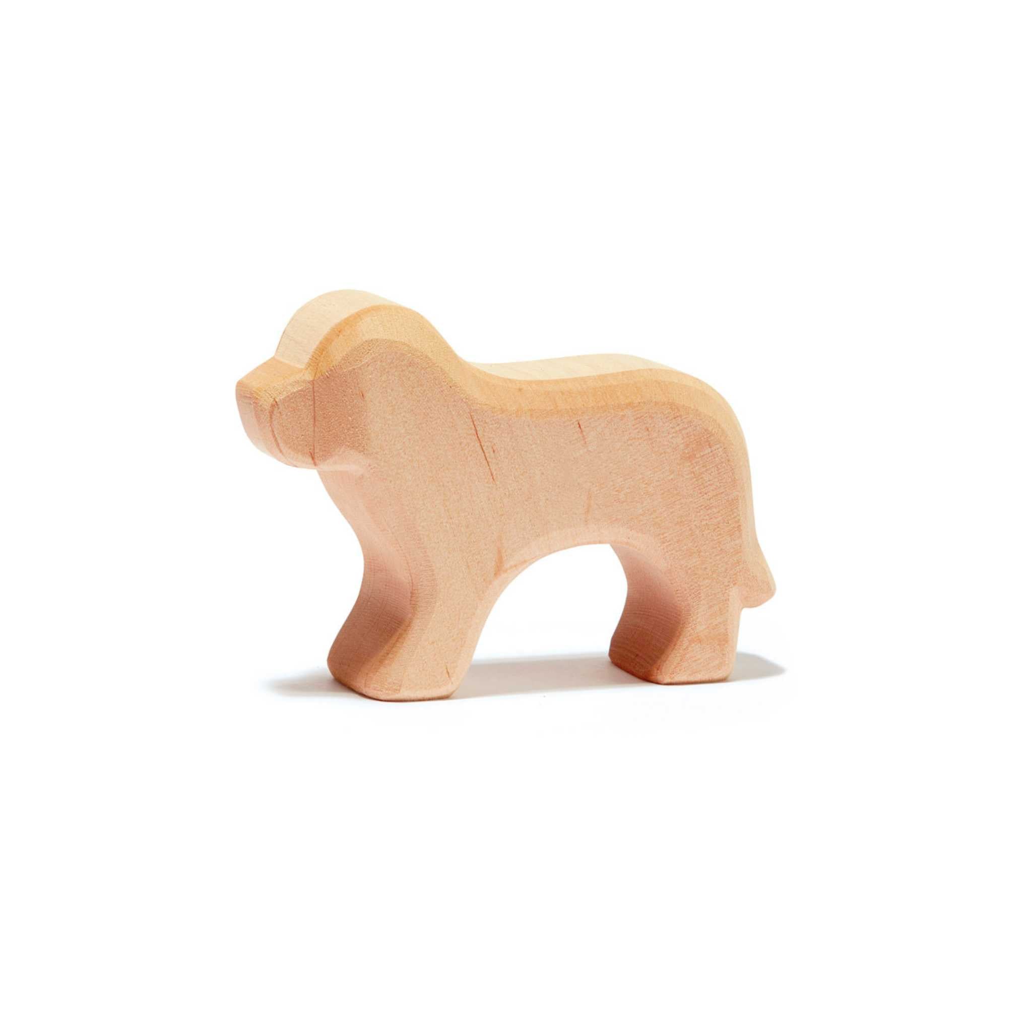 Ostheimer Wooden Toy Natural Wood Dog
