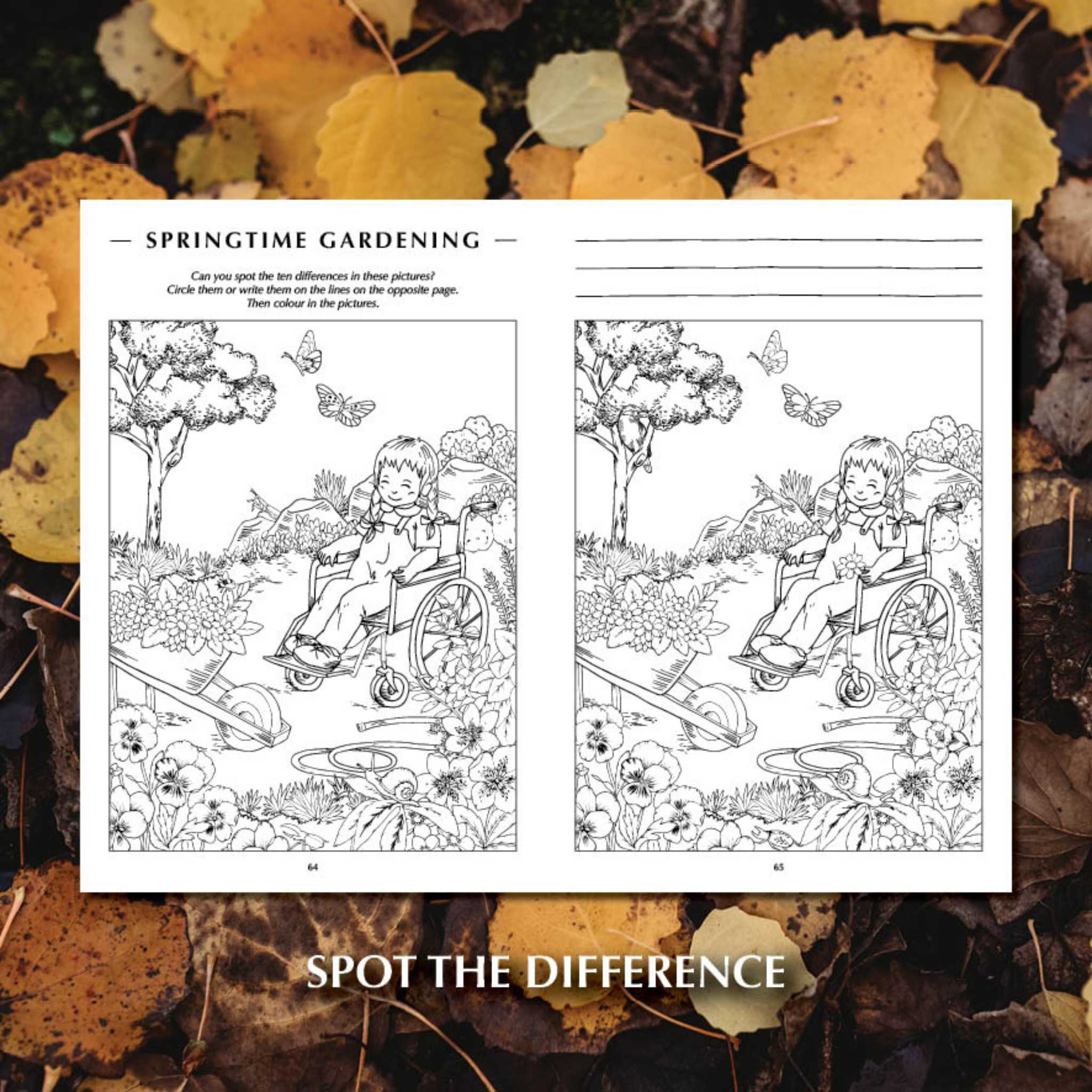 You Wild Books Activity Book - Spot the Difference