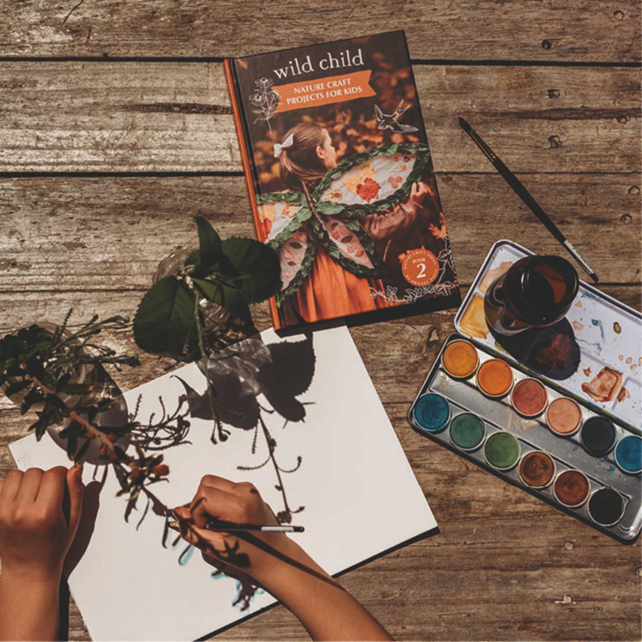 Your Wild Books Wild Child - Shadow Painting