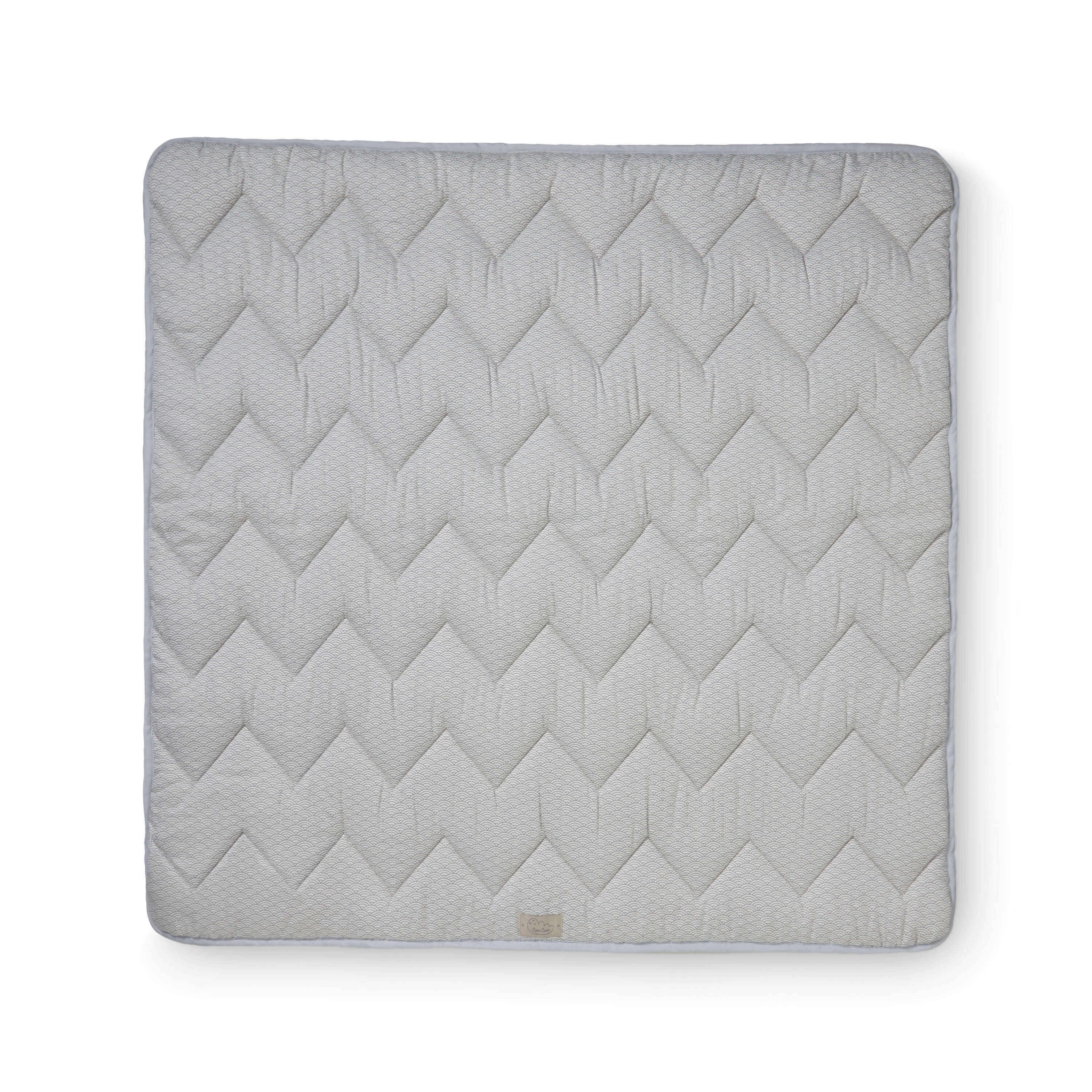 Cam Cam Copenhagen Cotton Baby Blanket in Grey Wave