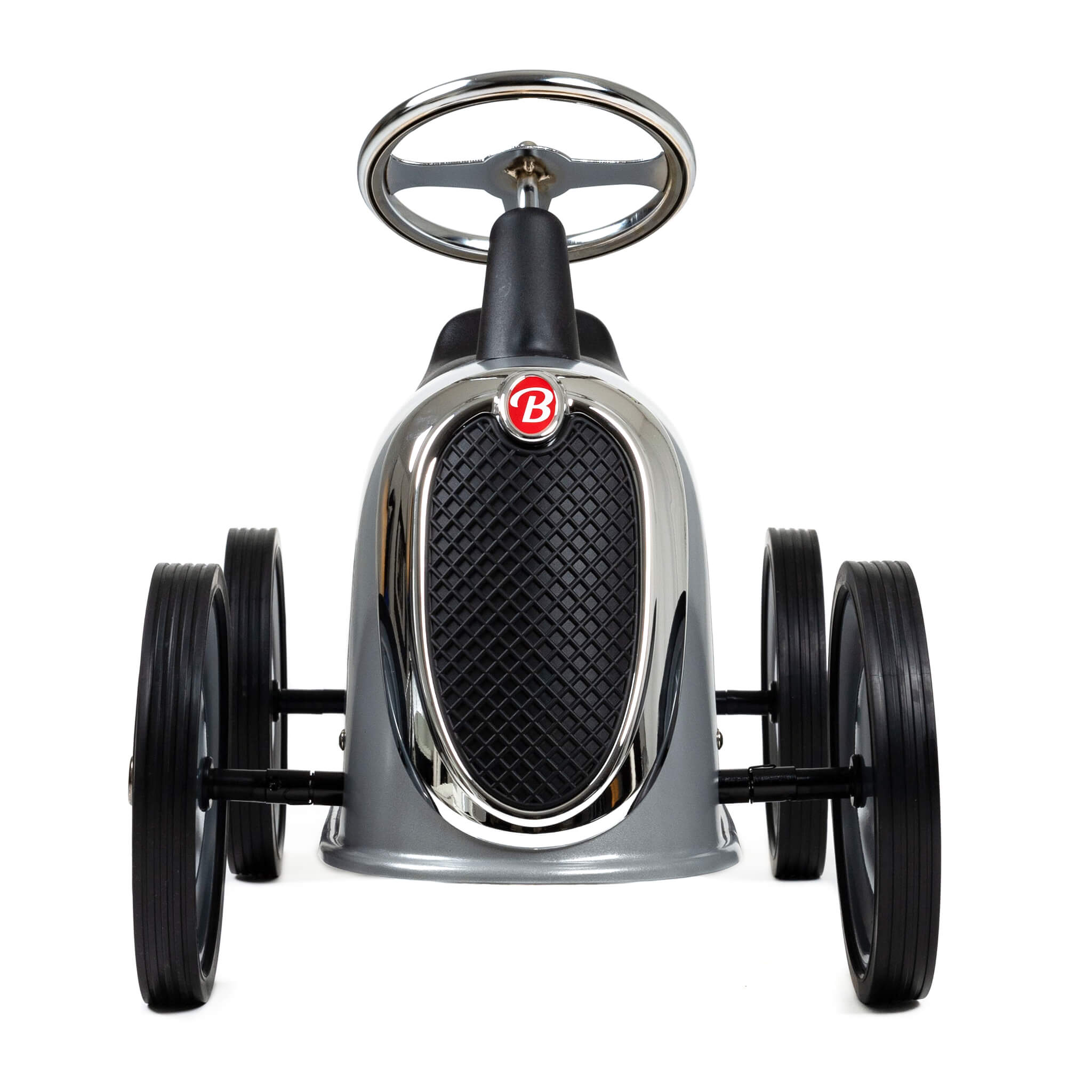 Baghera Rider Ride on Car in Silver,