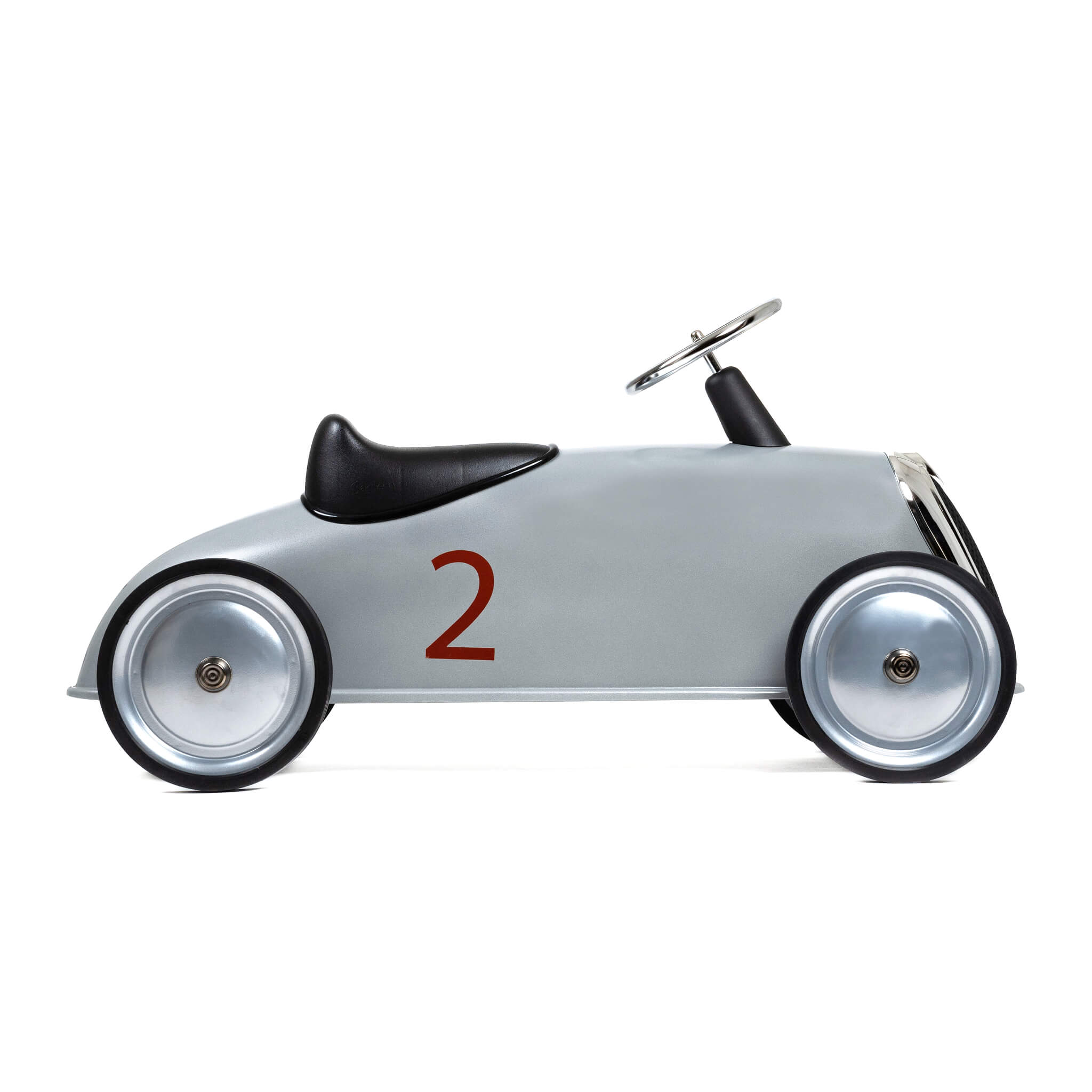 Baghera Rider Ride on Car in Silver,