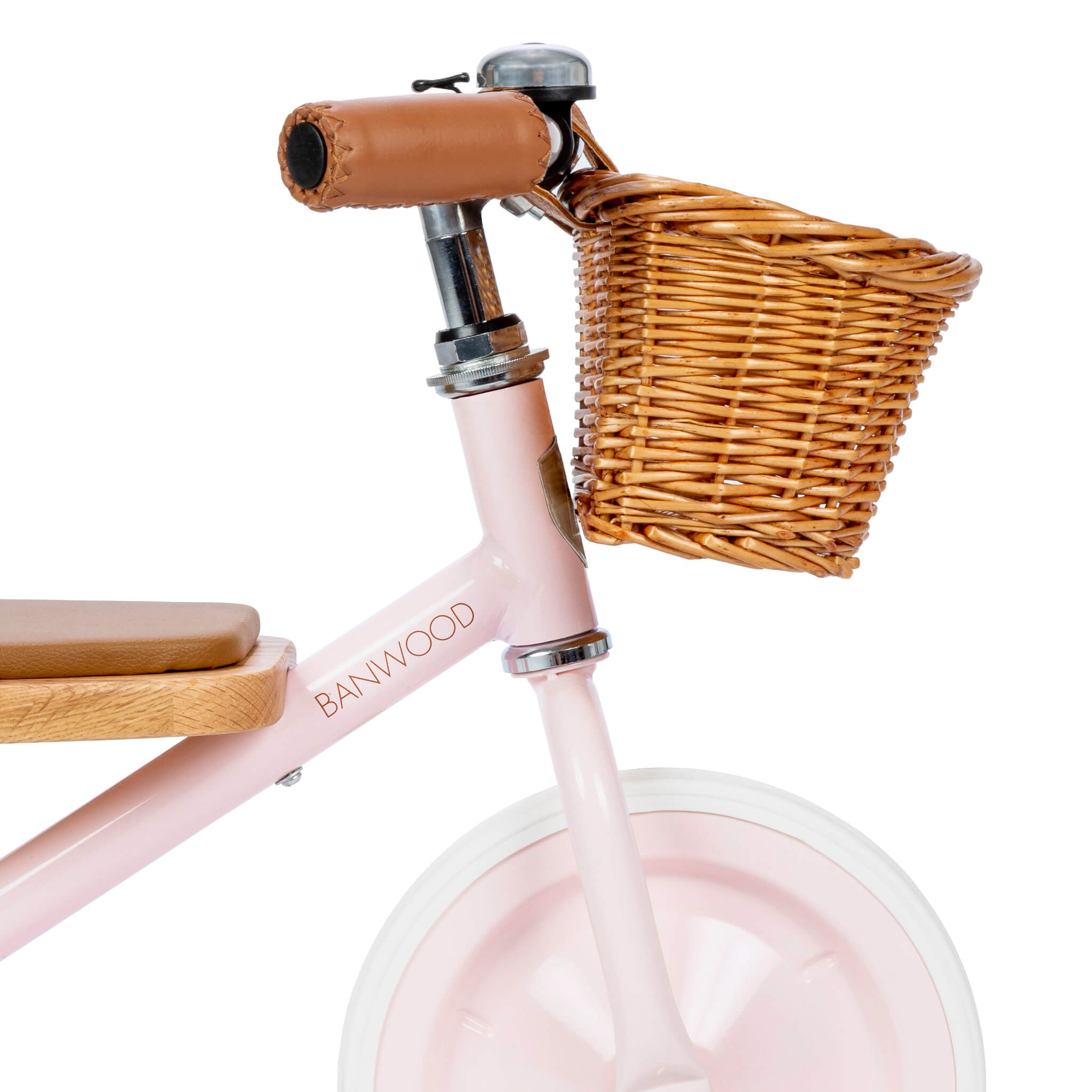 Banwood Children's Trike in Pink Basket