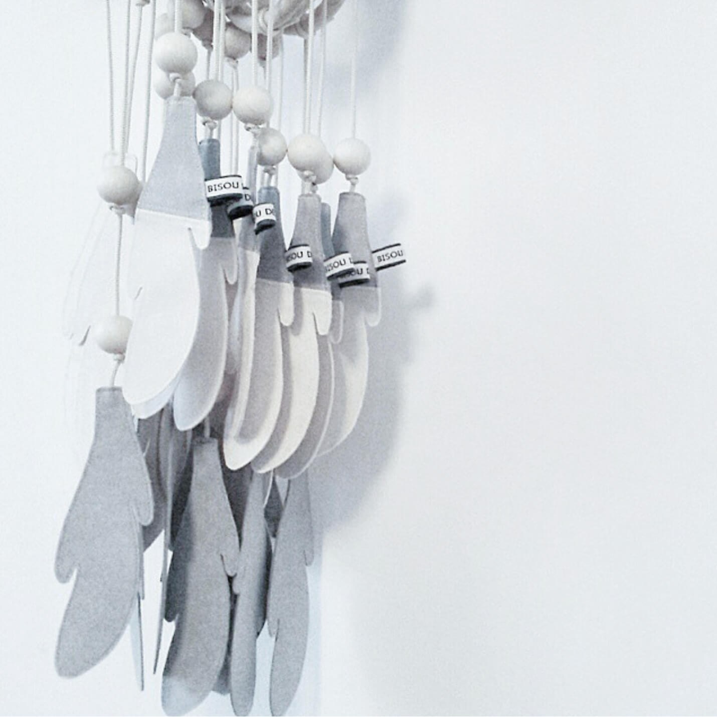 Bisou De Lou Dream Catcher Grey & White