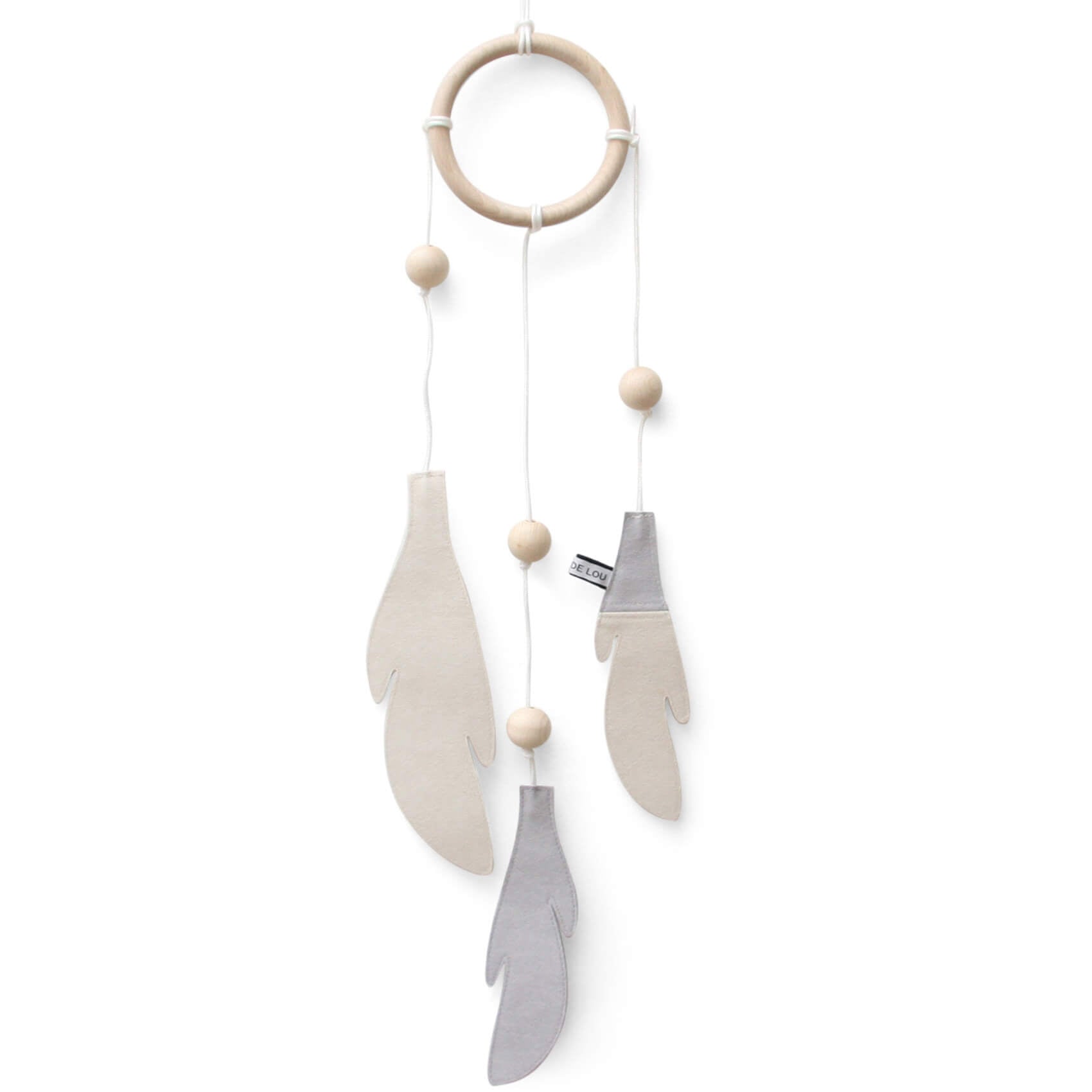 Bisou De Lou Dream Catcher Grey & White