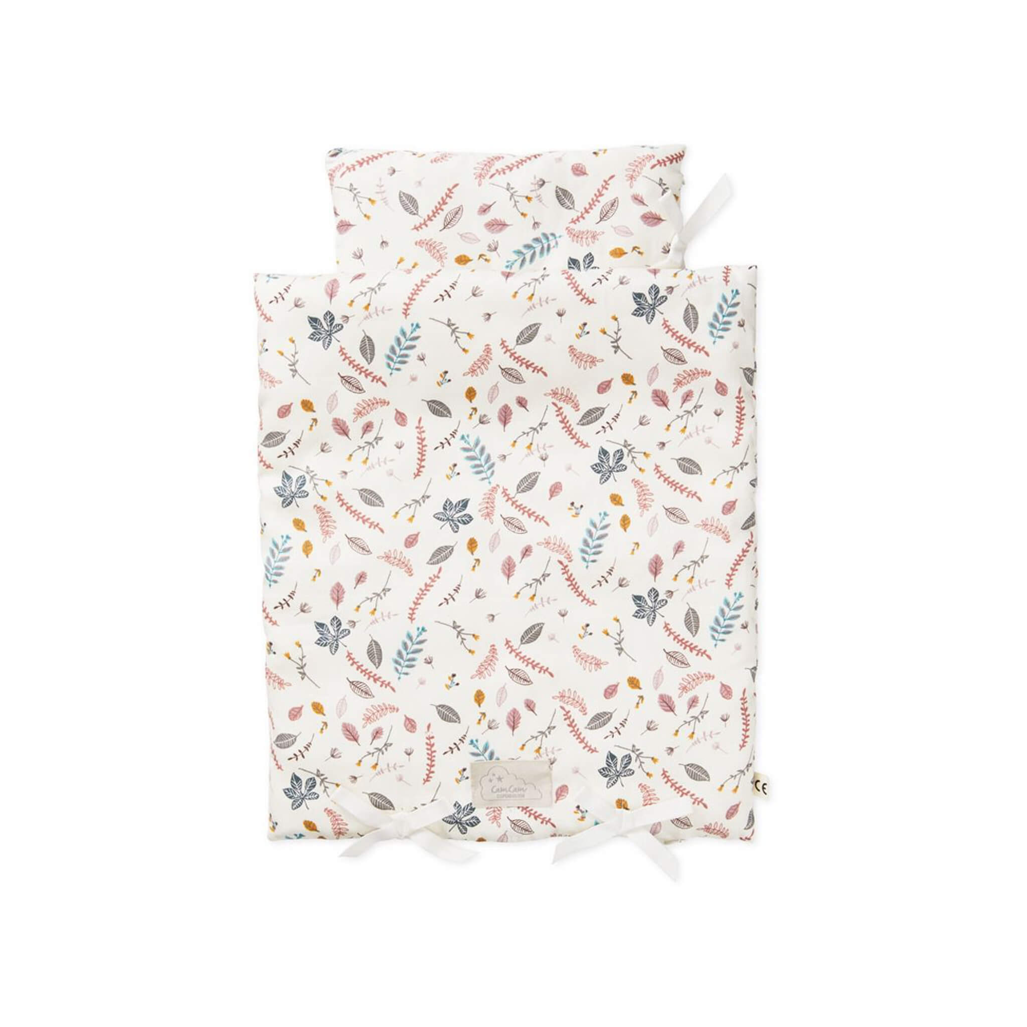 Cam Cam Copenhagen Dolls Bedding in Pressed Leaves