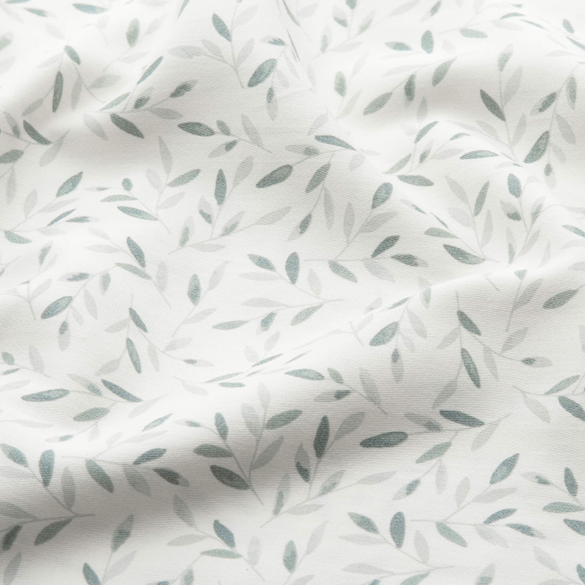 Cam Cam Copenhagen Toddler Bedding Set in Green Leaves Print