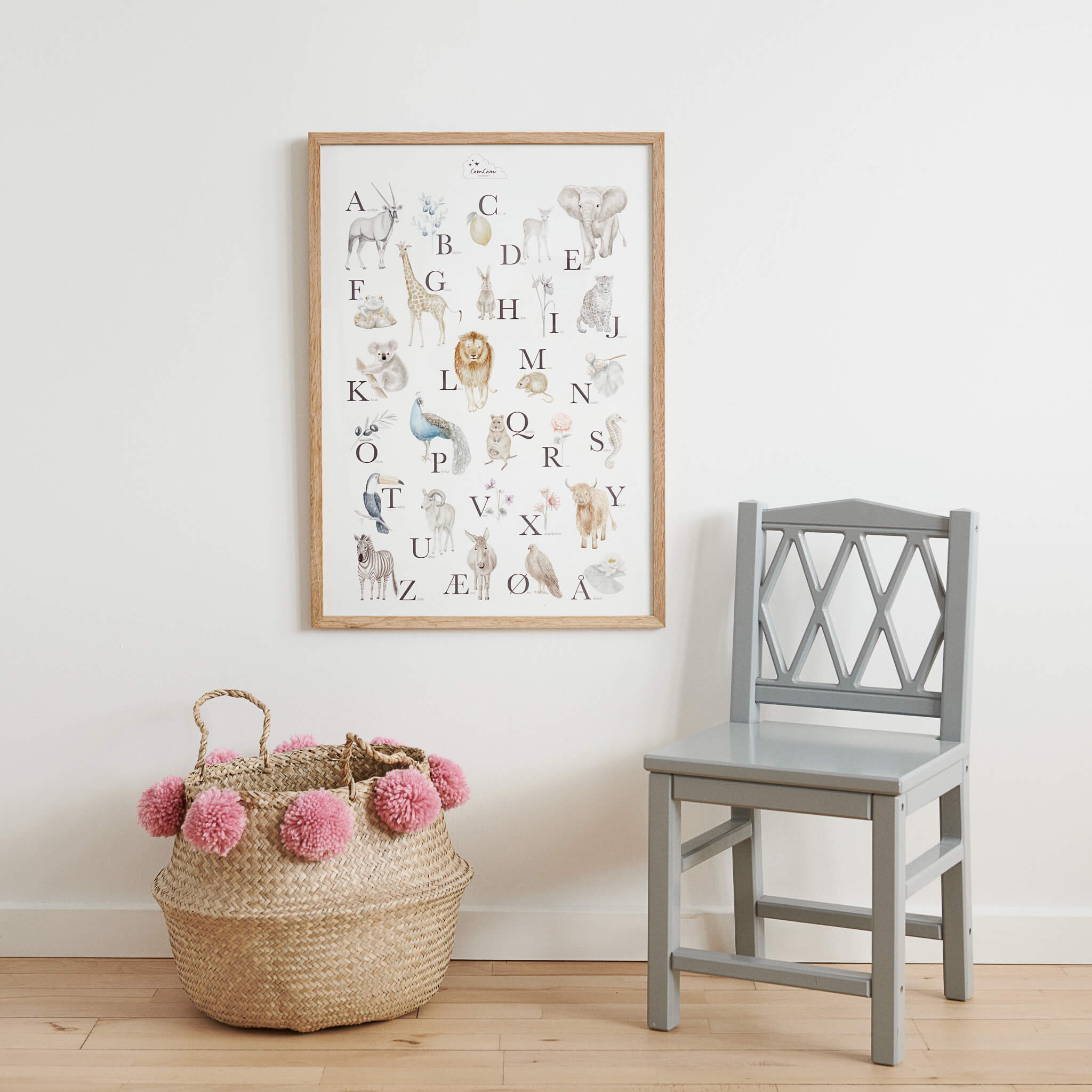 Cam Cam Copenhagen Alphabet Print for Nursery