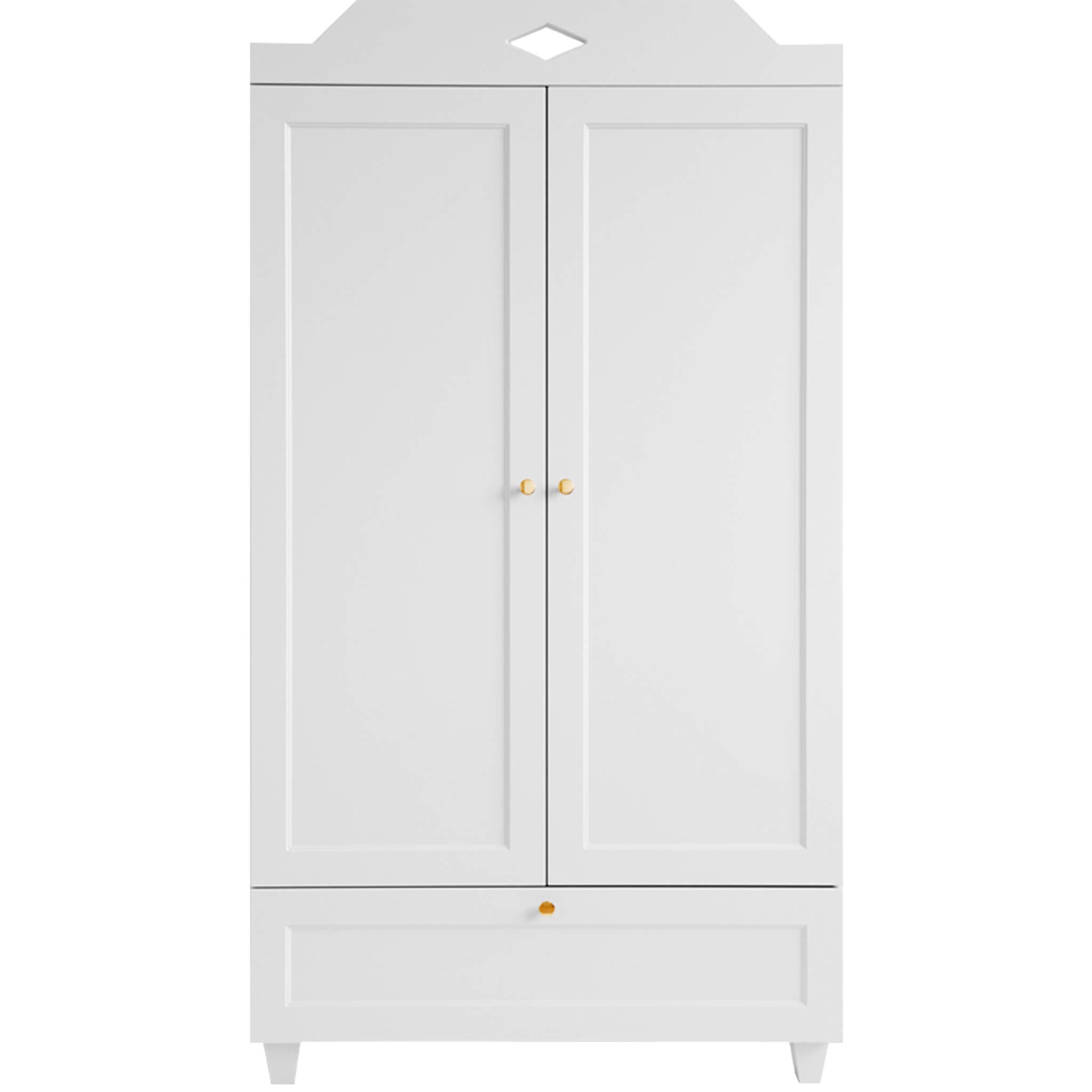 Carla Wardrobe - White
