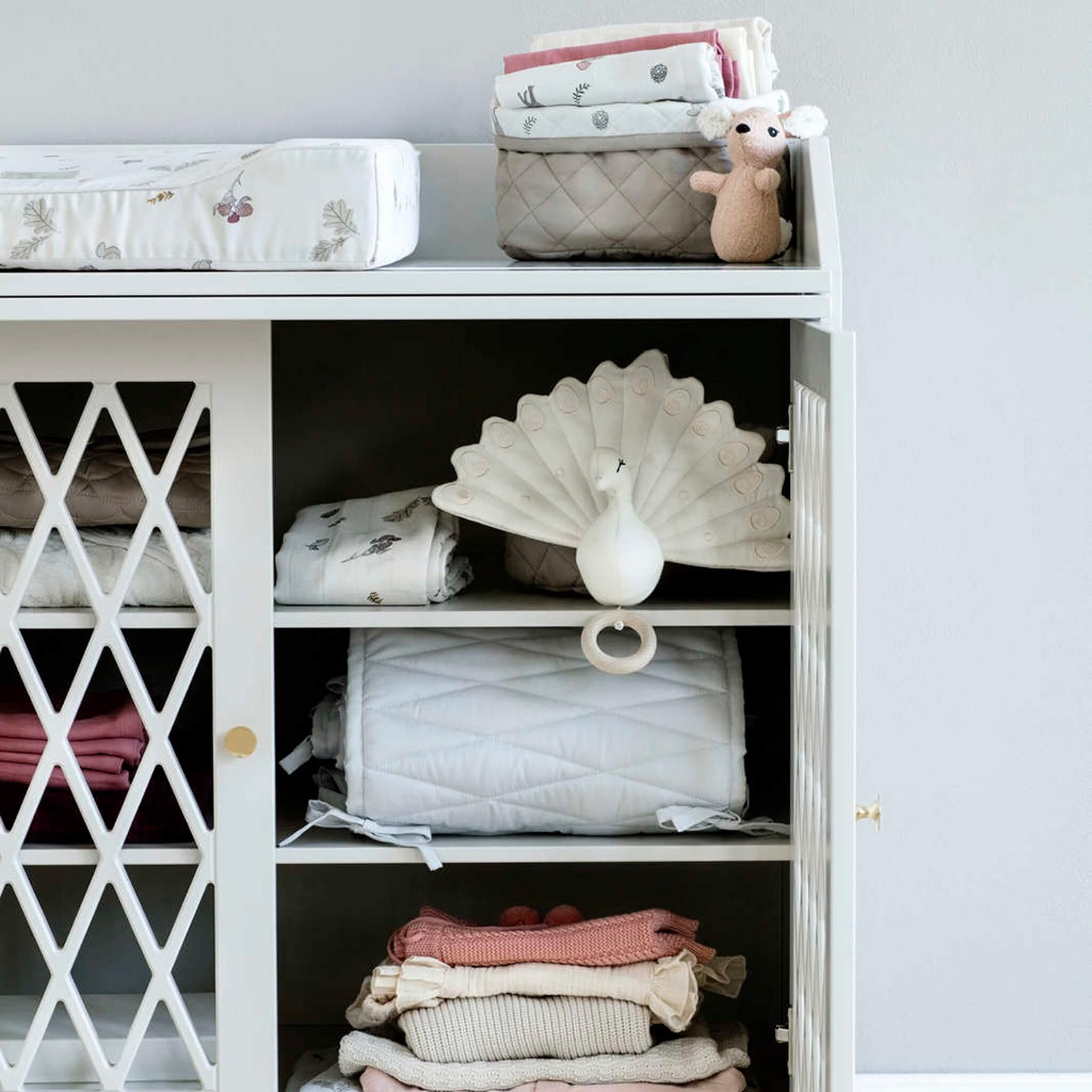 Harlequin Changing Table - White