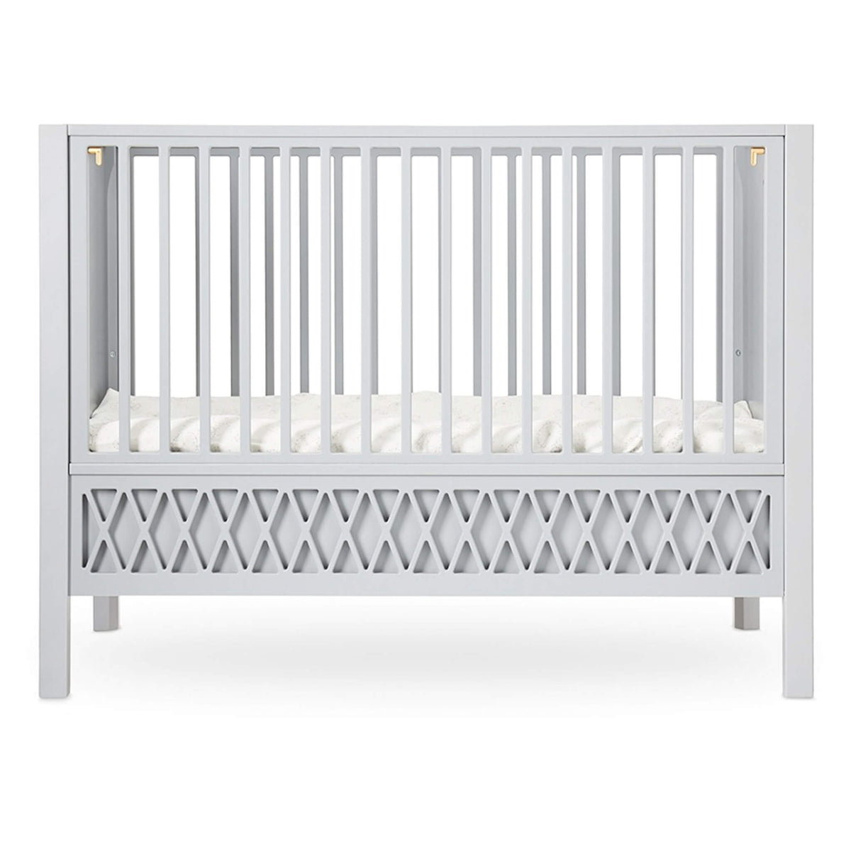 Harlequin Baby Bed - Grey