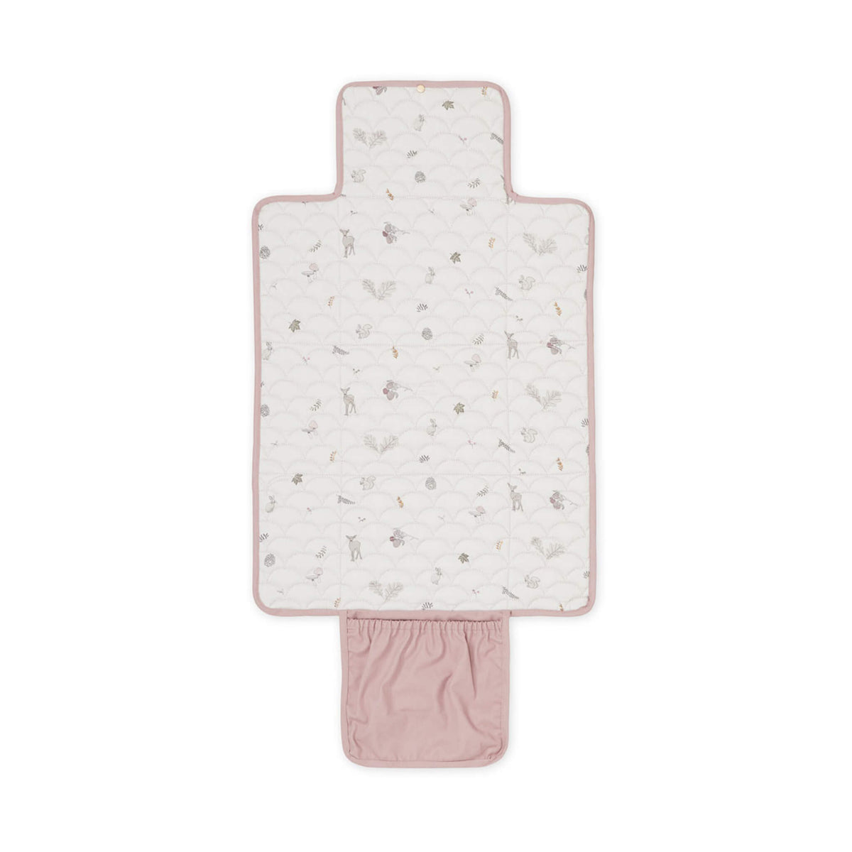 Quilted Changing Mat - Soft Rose