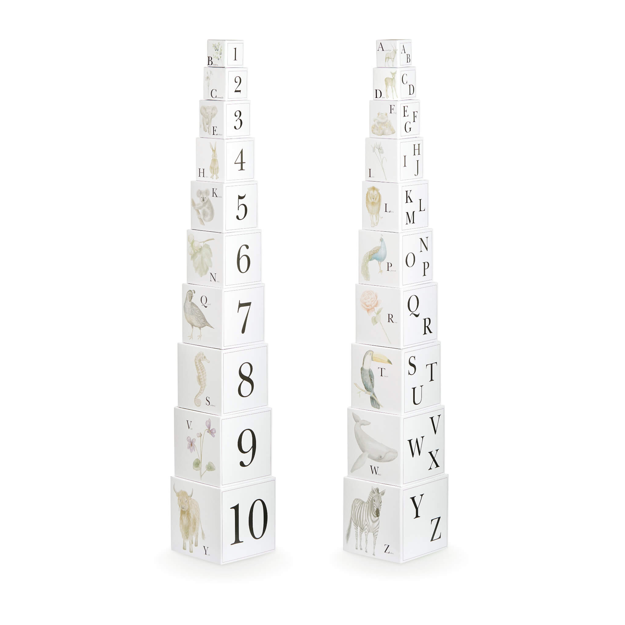 Cam Cam Copenhagen Stacking Boxes Alphabet Animals
