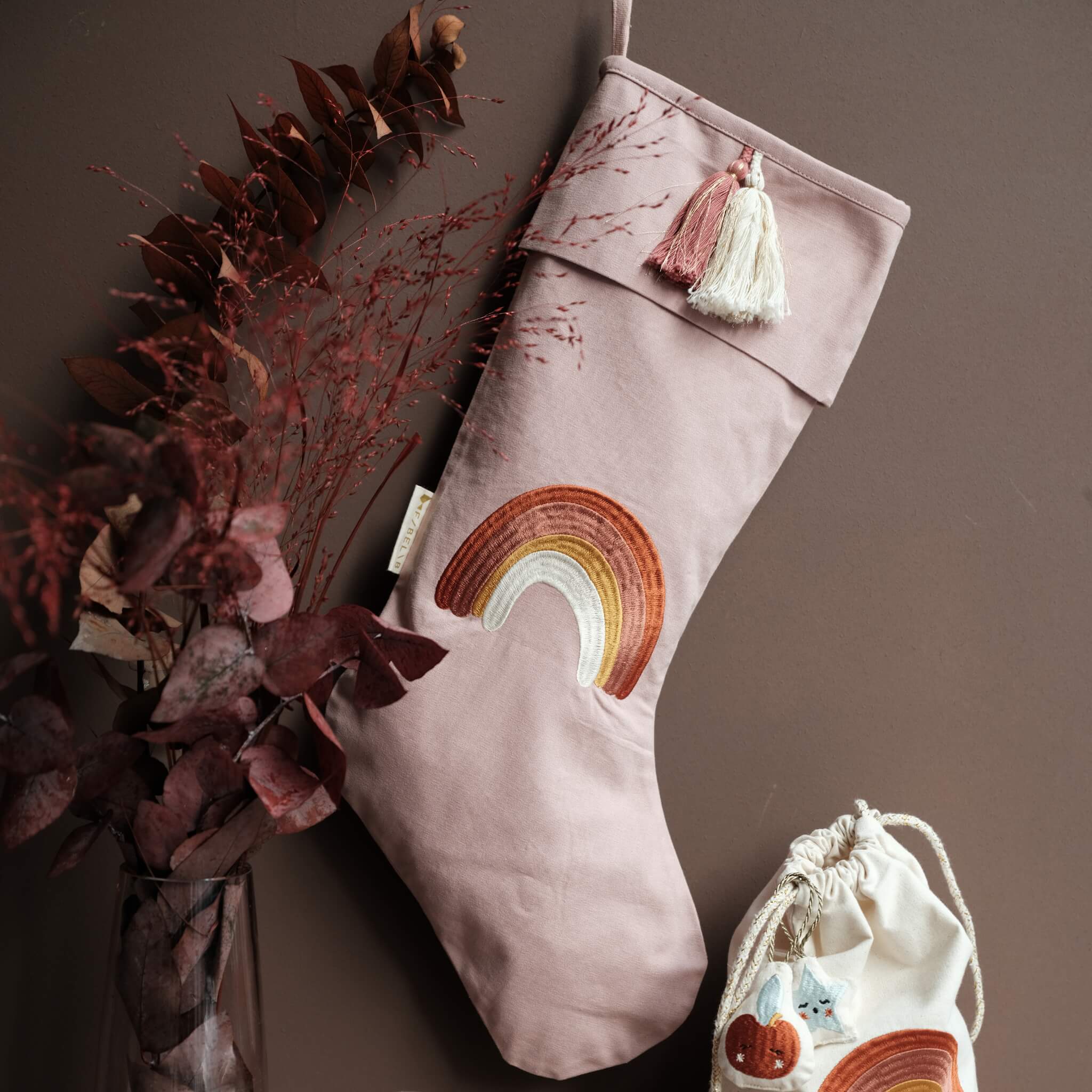 Christmas Stocking - Rainbow