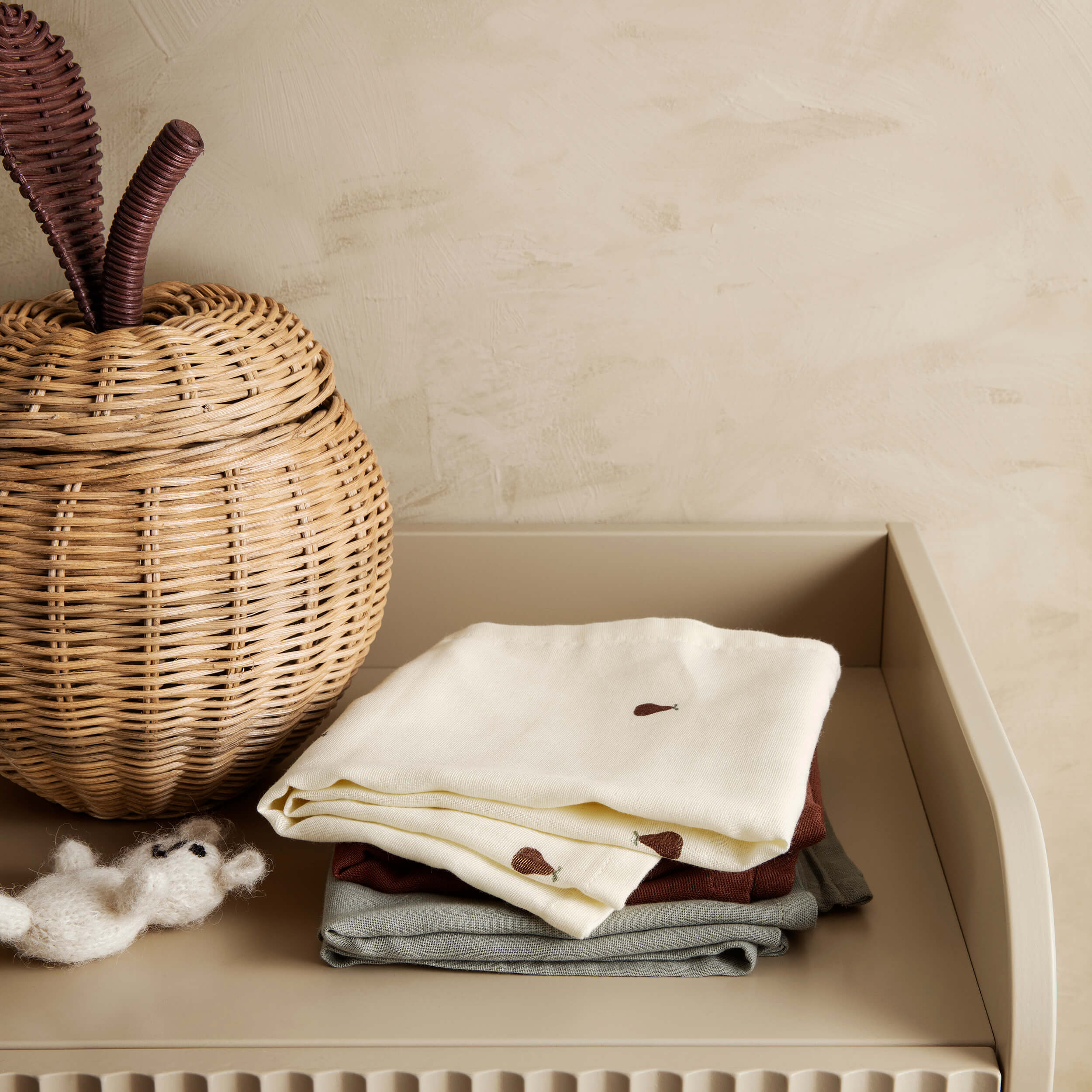 Ferm Living Small Apple Braided Storage Basket