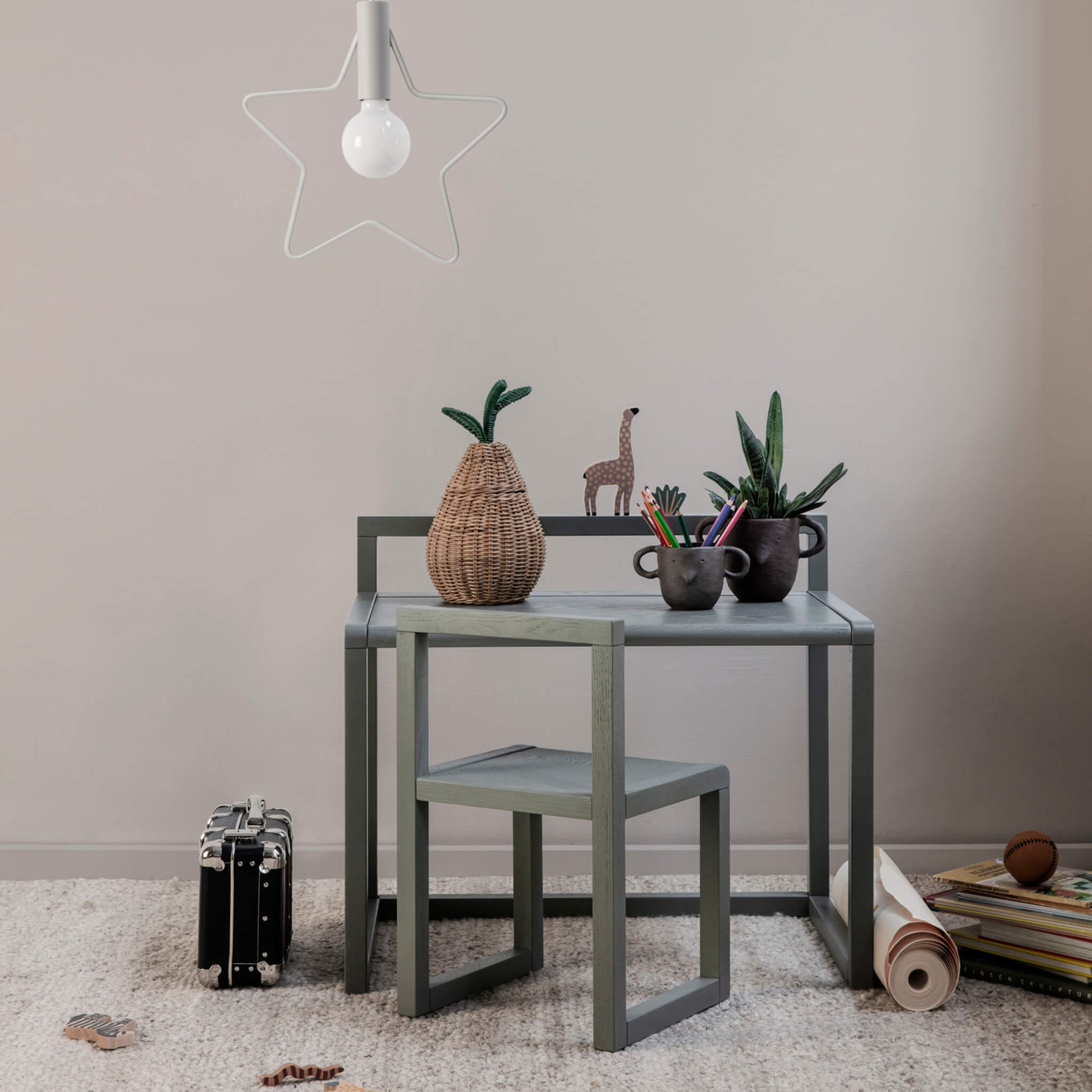 Ferm Living Small Pear Braided Storage Basket,