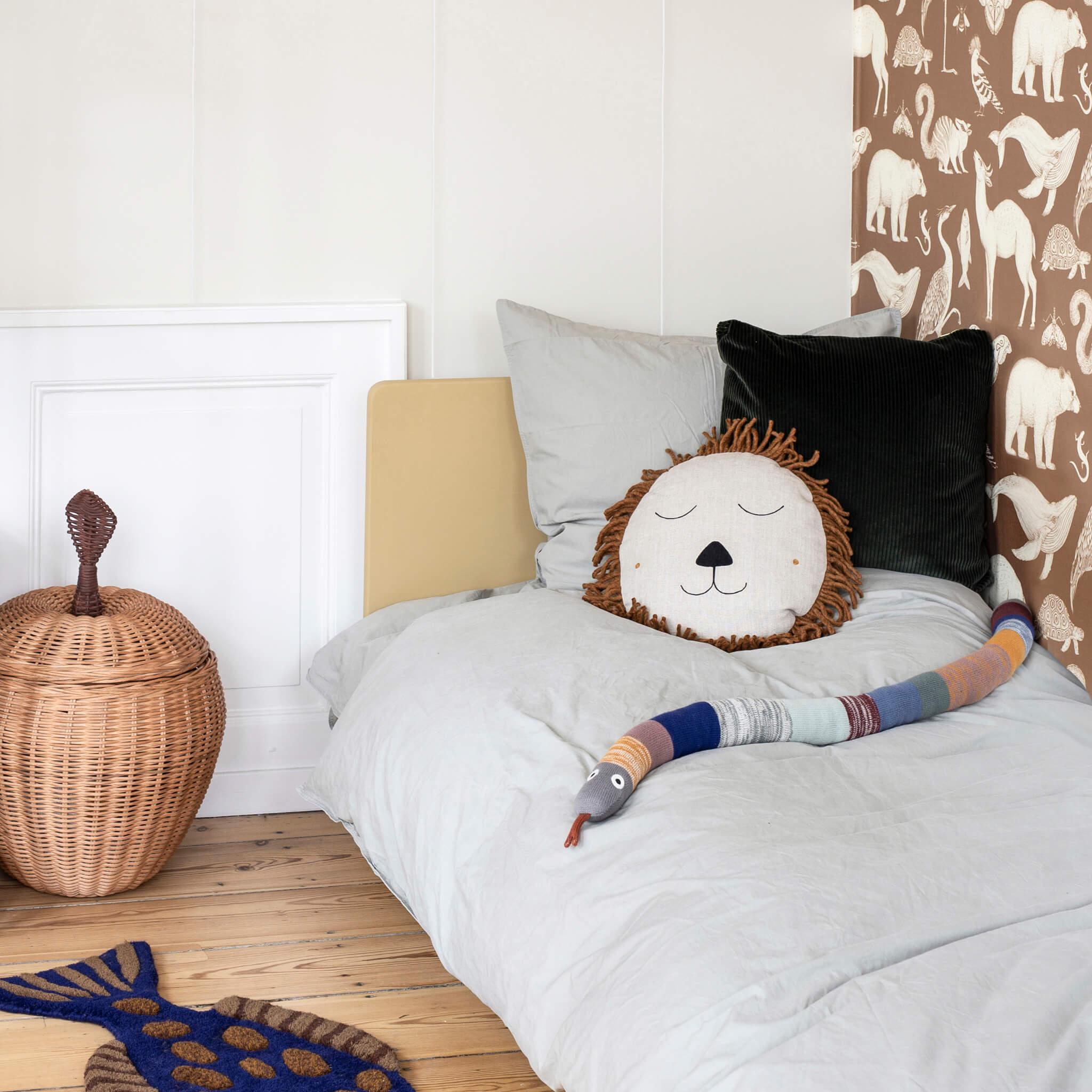 Ferm Living Large Apple Braided Storage Basket