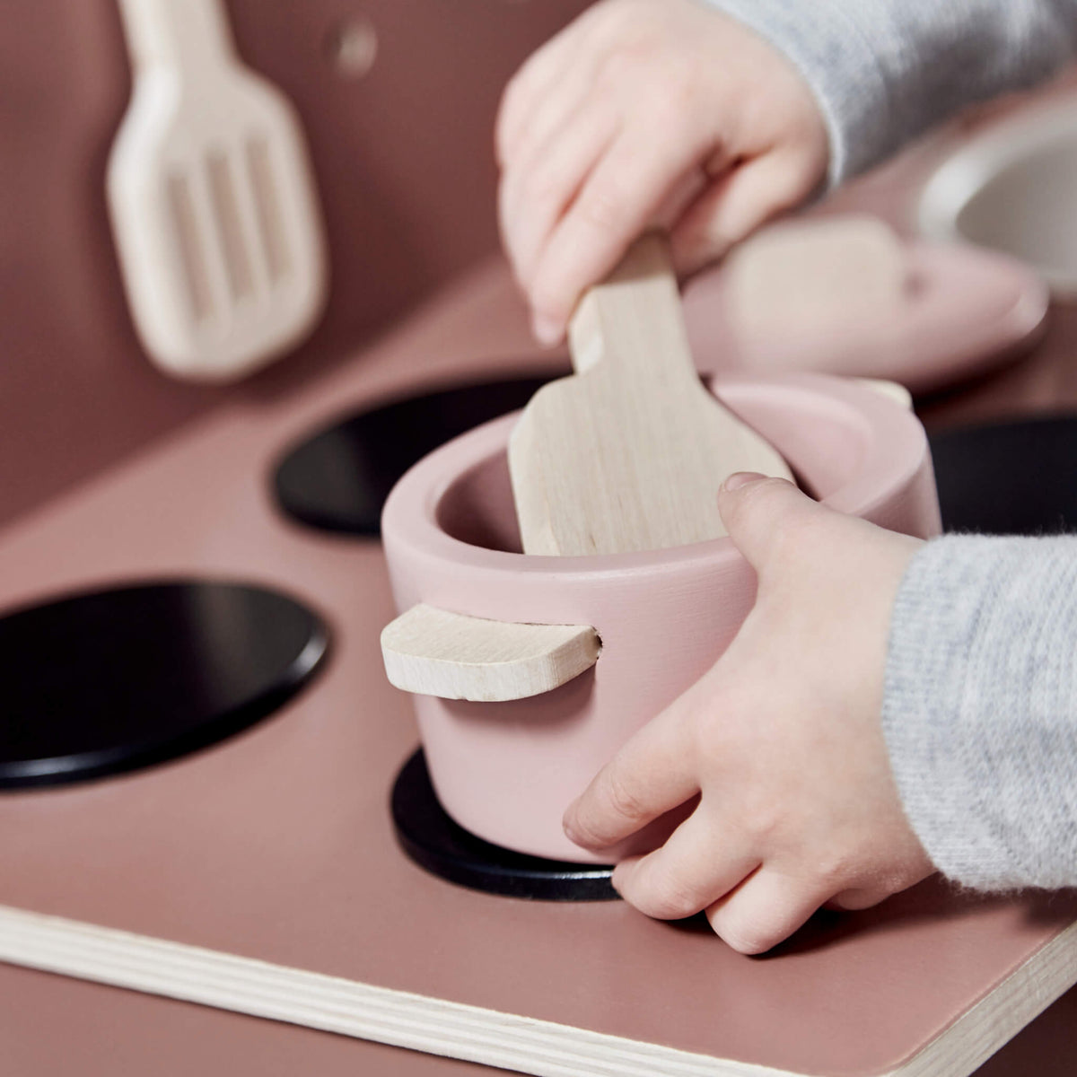 Wooden Pots & Pans
