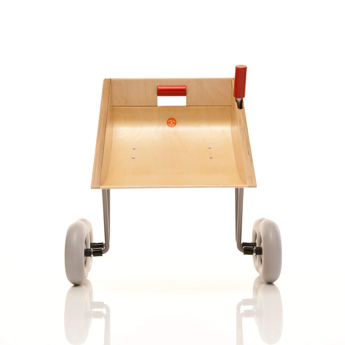 Walk Along Wooden Wheelbarrow