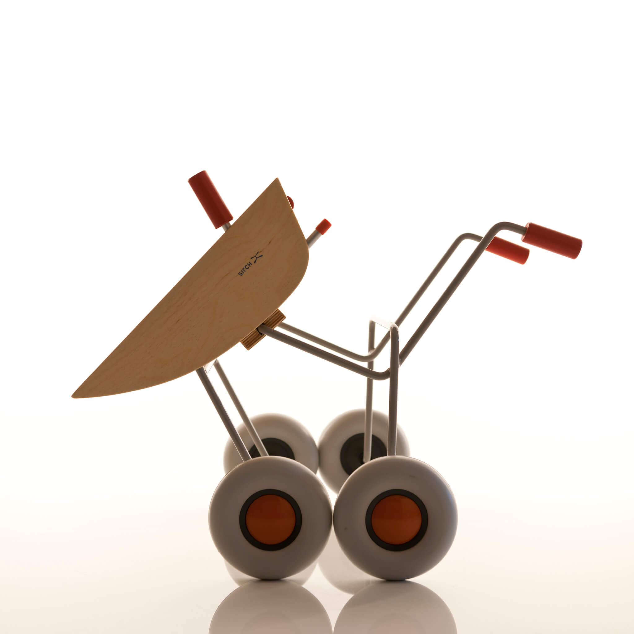 Walk Along Wooden Wheelbarrow