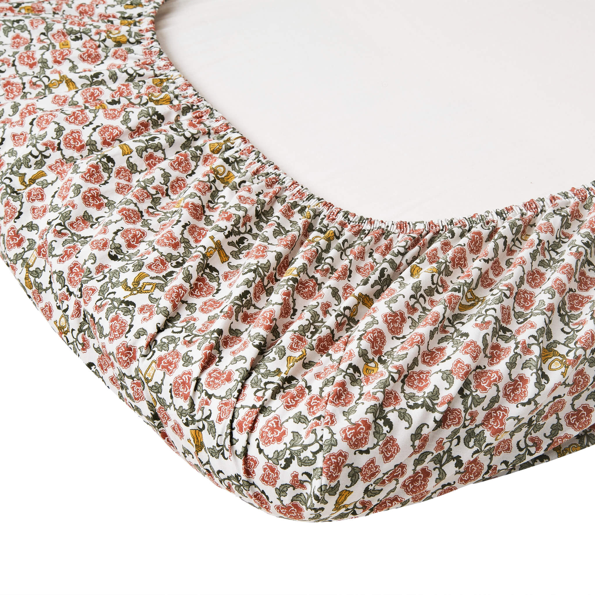 Garbo & Friends Floral Vine Fitted Sheet