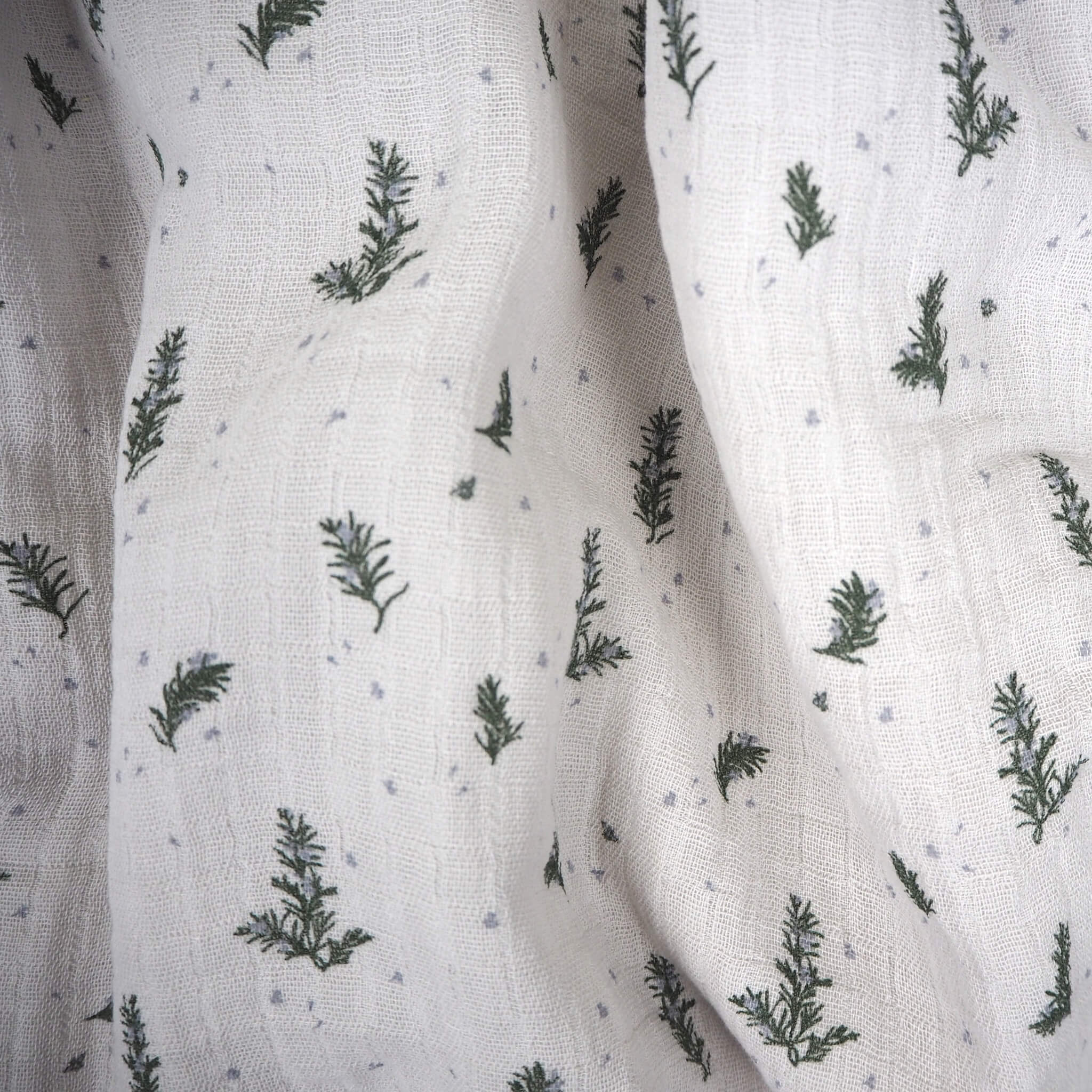 Rosemary Muslin Cloths - Set of 3