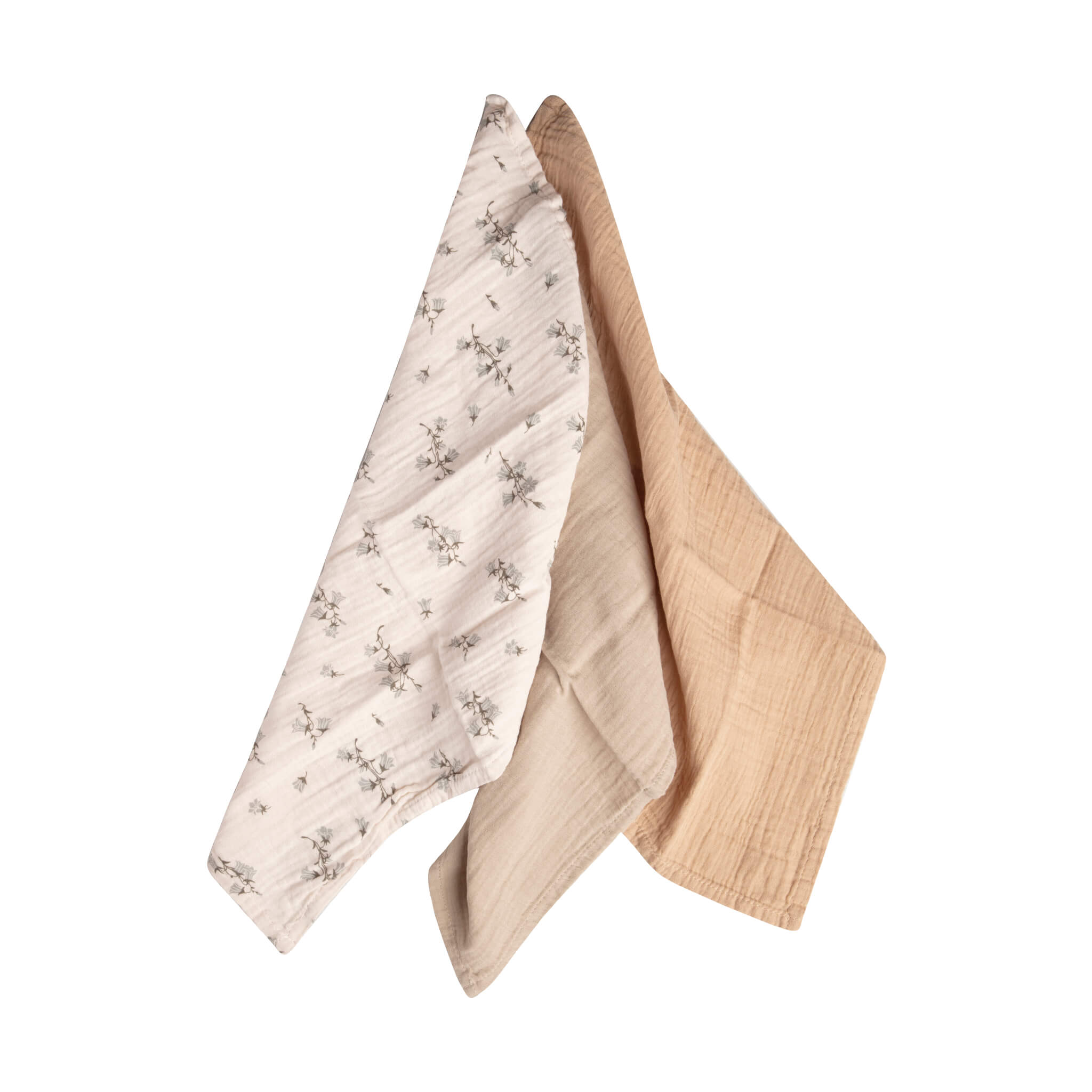 Garbo & Friends Bluebell Muslin Cloths (3 Set)