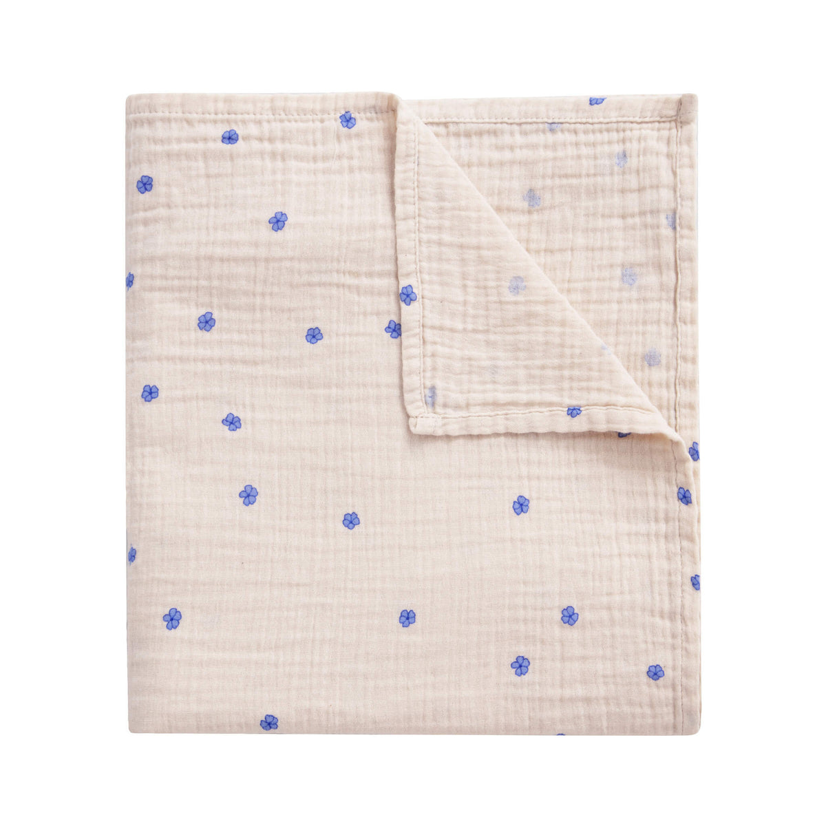 Garbo & Friends Bleu Swaddle Blanket