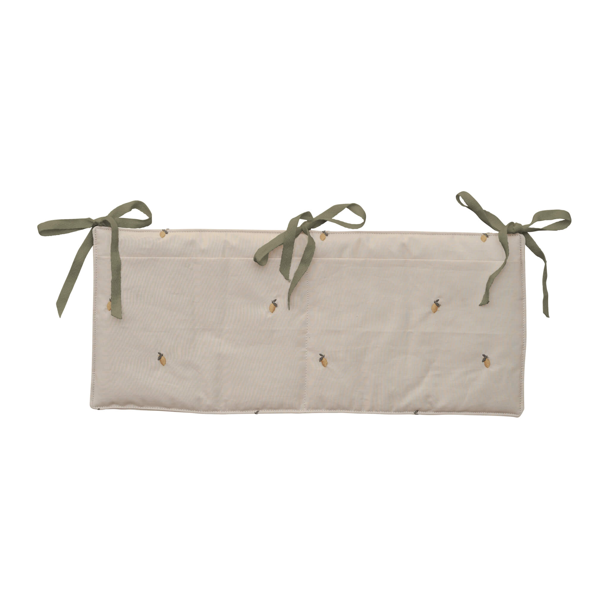 Garbo and Friends Bed Pocket in Lemon Print