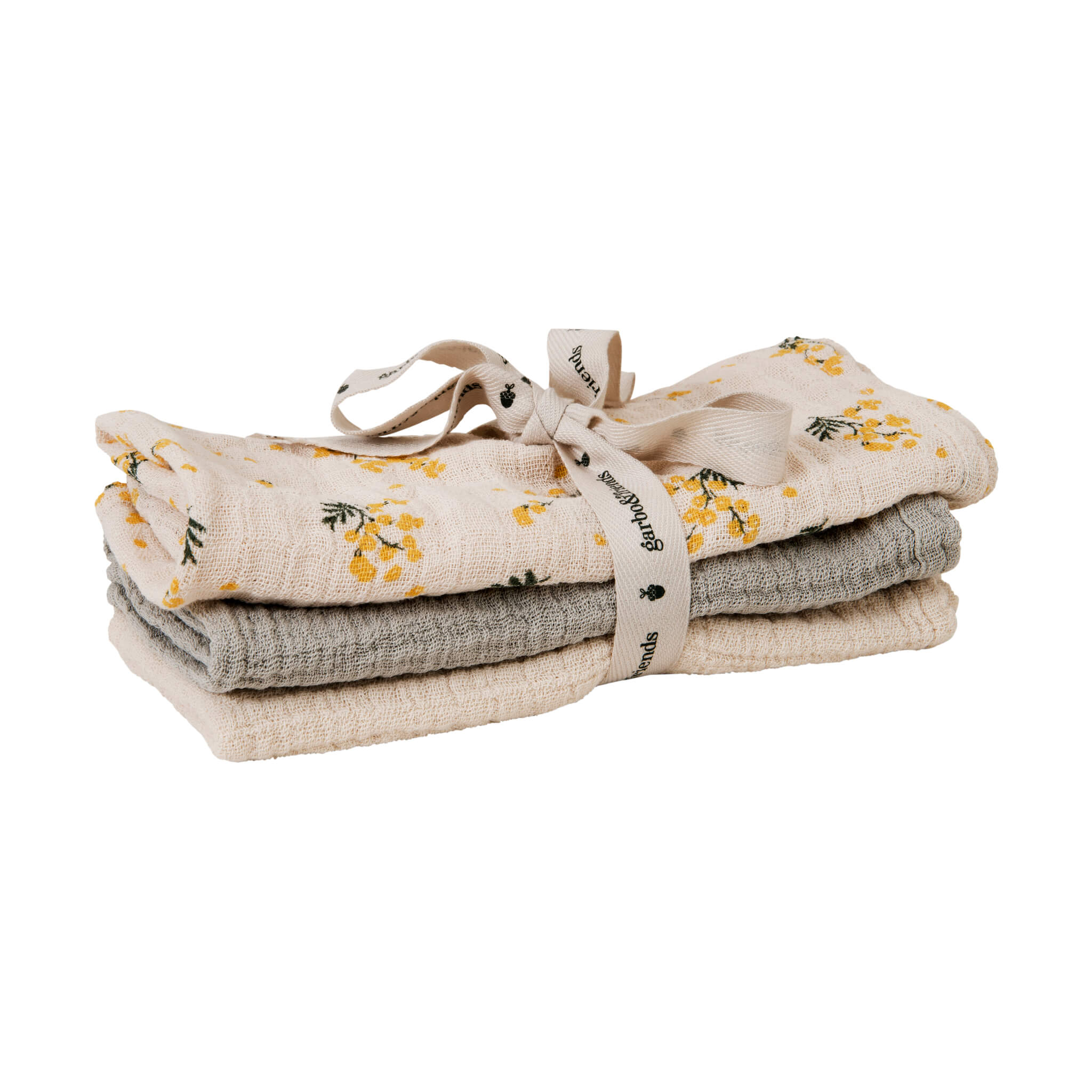 Garbo & Friends Mimosa Muslin Cloths (3 Set)
