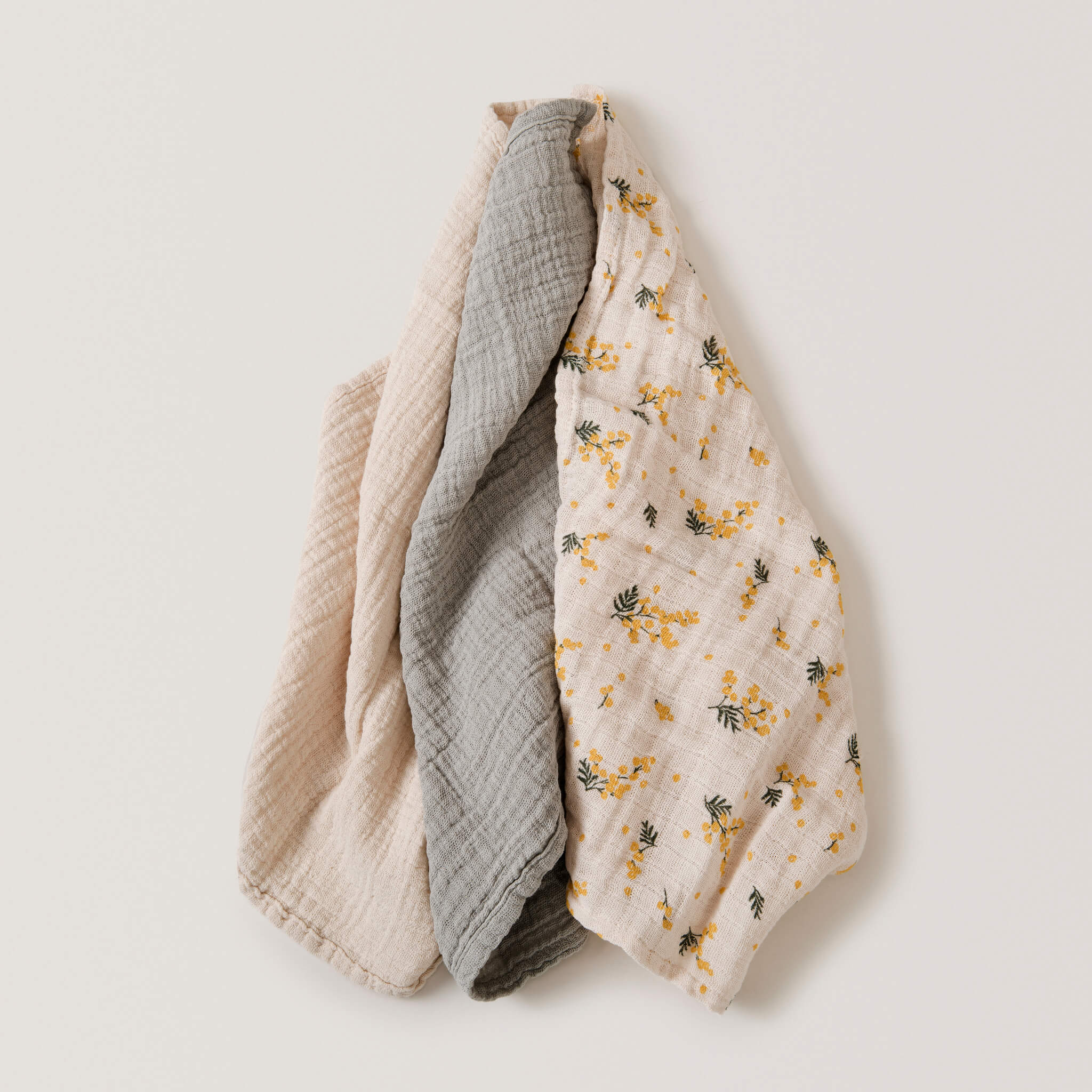 Garbo & Friends Mimosa Muslin Cloths (3 Set)