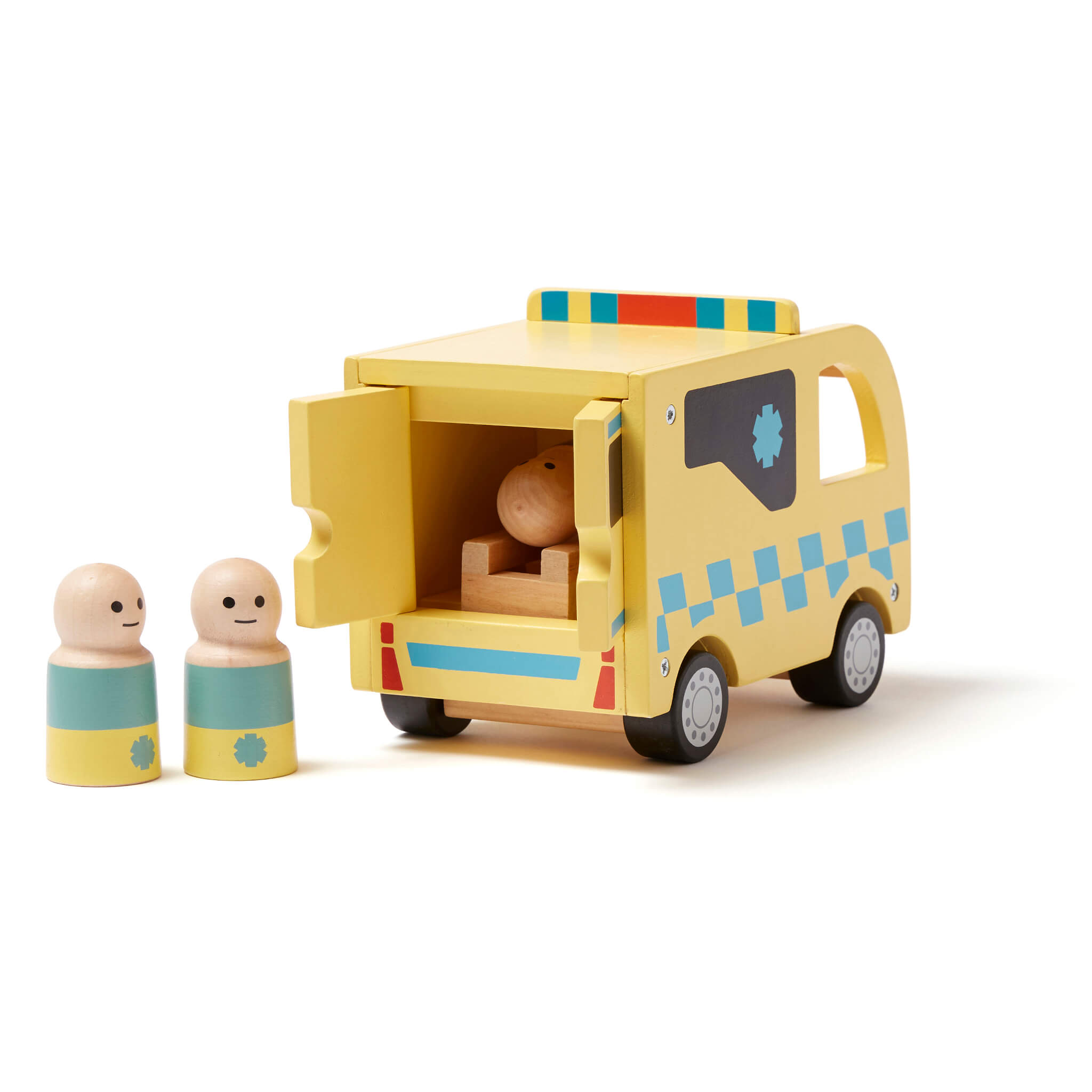 Kids Concept Wooden Ambulance